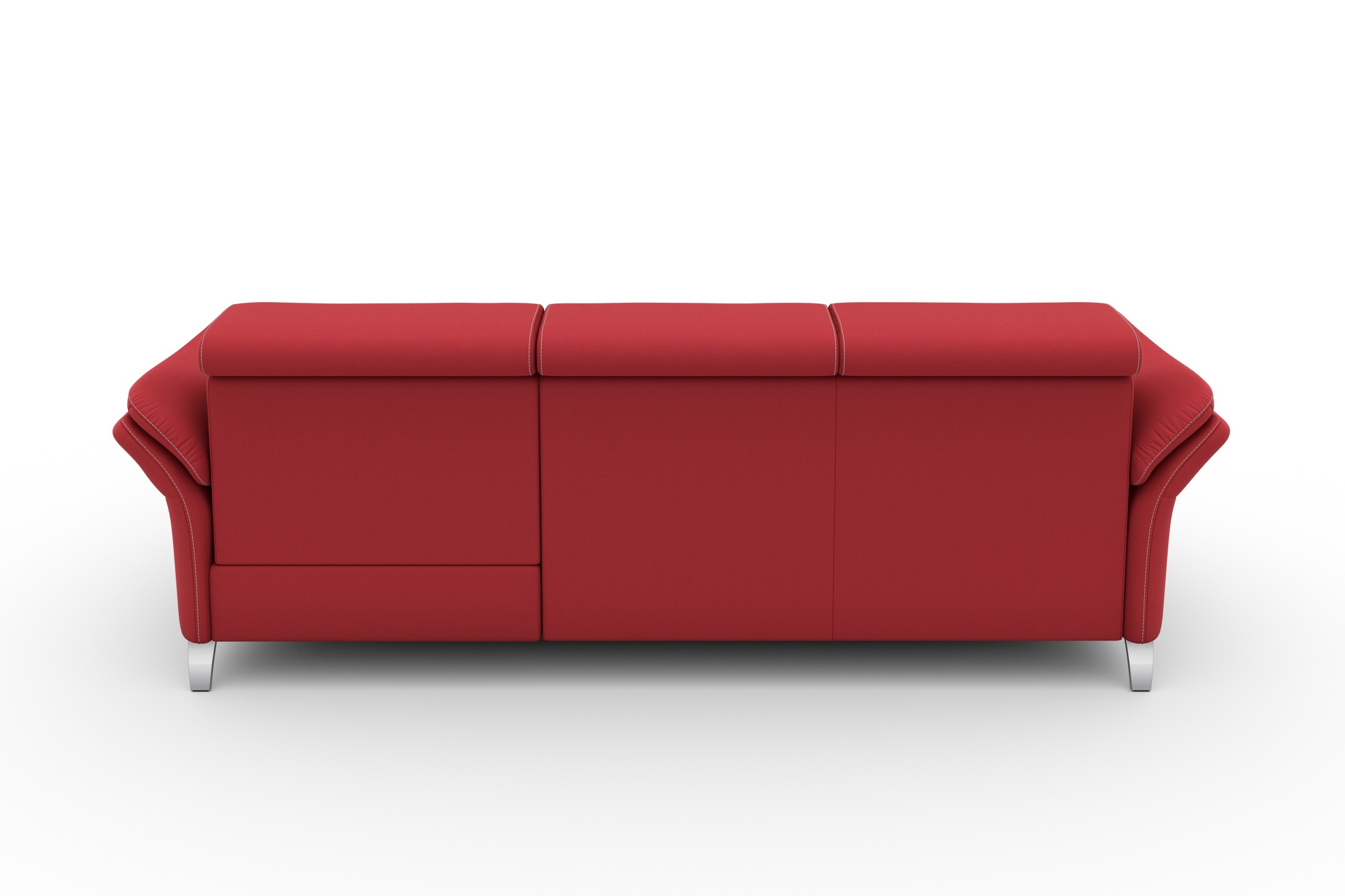 sit&more Ecksofa »Vincenzo L-Form«, inklusive Kopfteilverstellung, wahlweise mit Bettfunktion, Bettkasten