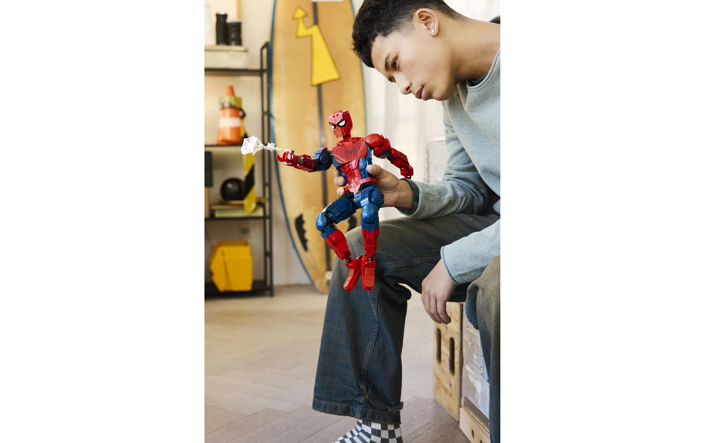 LEGO® Konstruktionsspielsteine »Spider-Man-Figur (76346), LEGO Super Heroes« Made in Europe