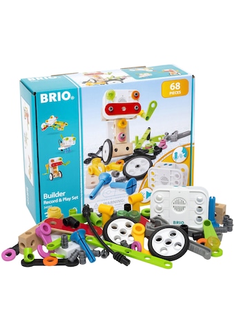BRIO® Konstruktions-Spielset »Builder Record & Play Set«, (68 St.), FSC®- schützt Wald... kaufen