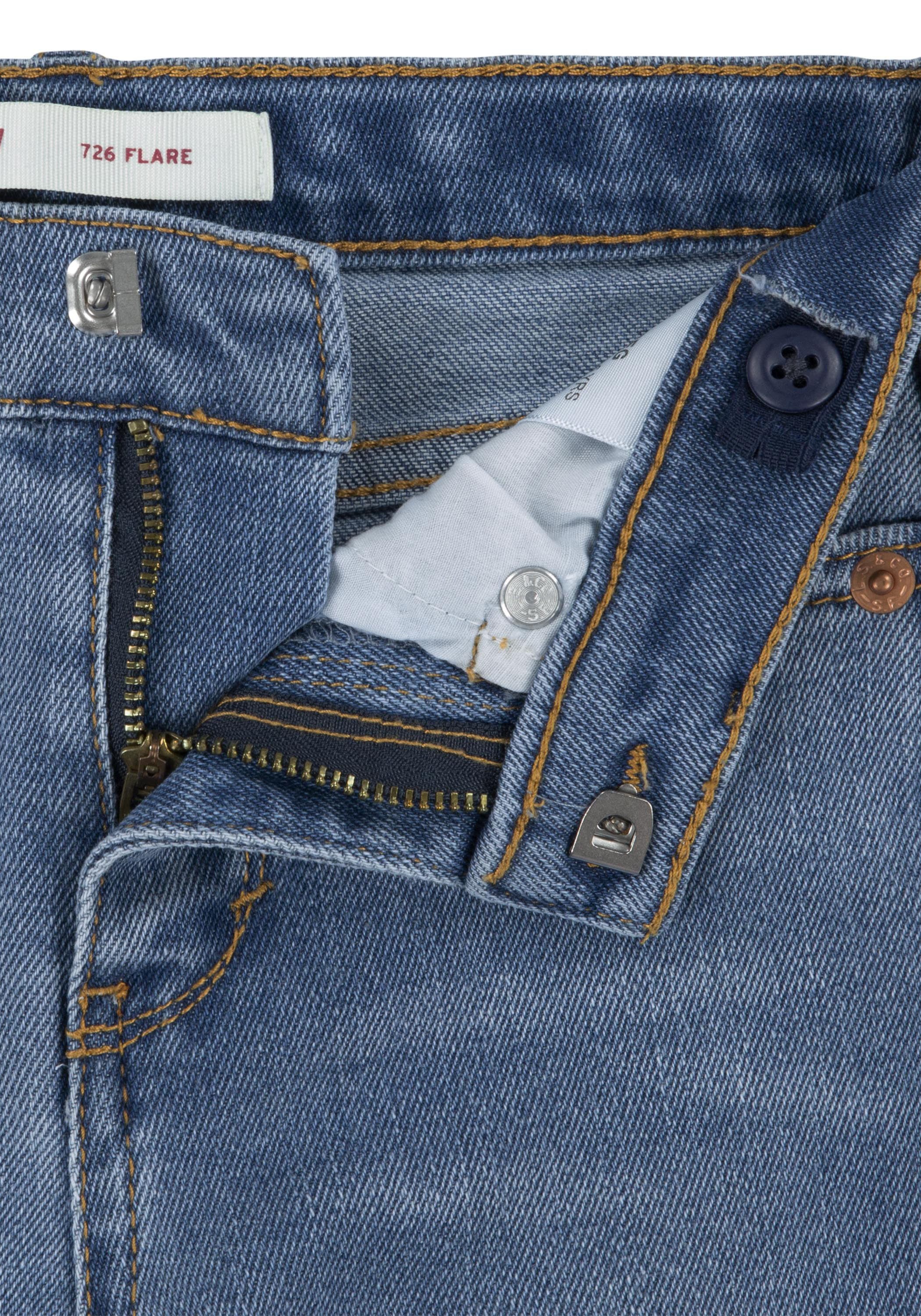 Levi's® Kids Bootcut-Jeans »LVG 726 HIGH RISE FLARE JEANS«, for GIRLS