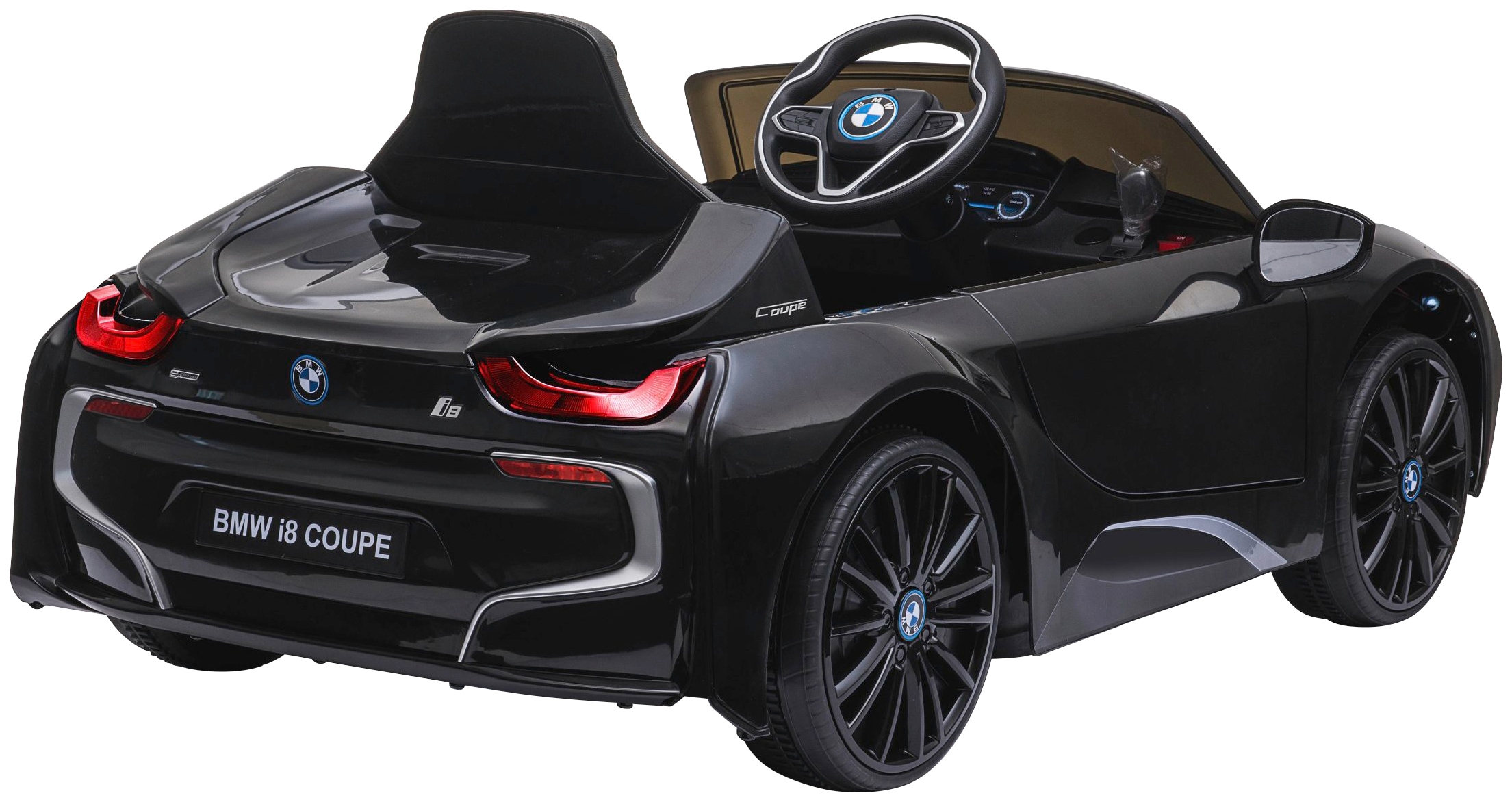 Jamara Elektro-Kinderauto »Ride-on BMW I8 Coupe schwarz«, ab 3 Jahren, bis 30 kg