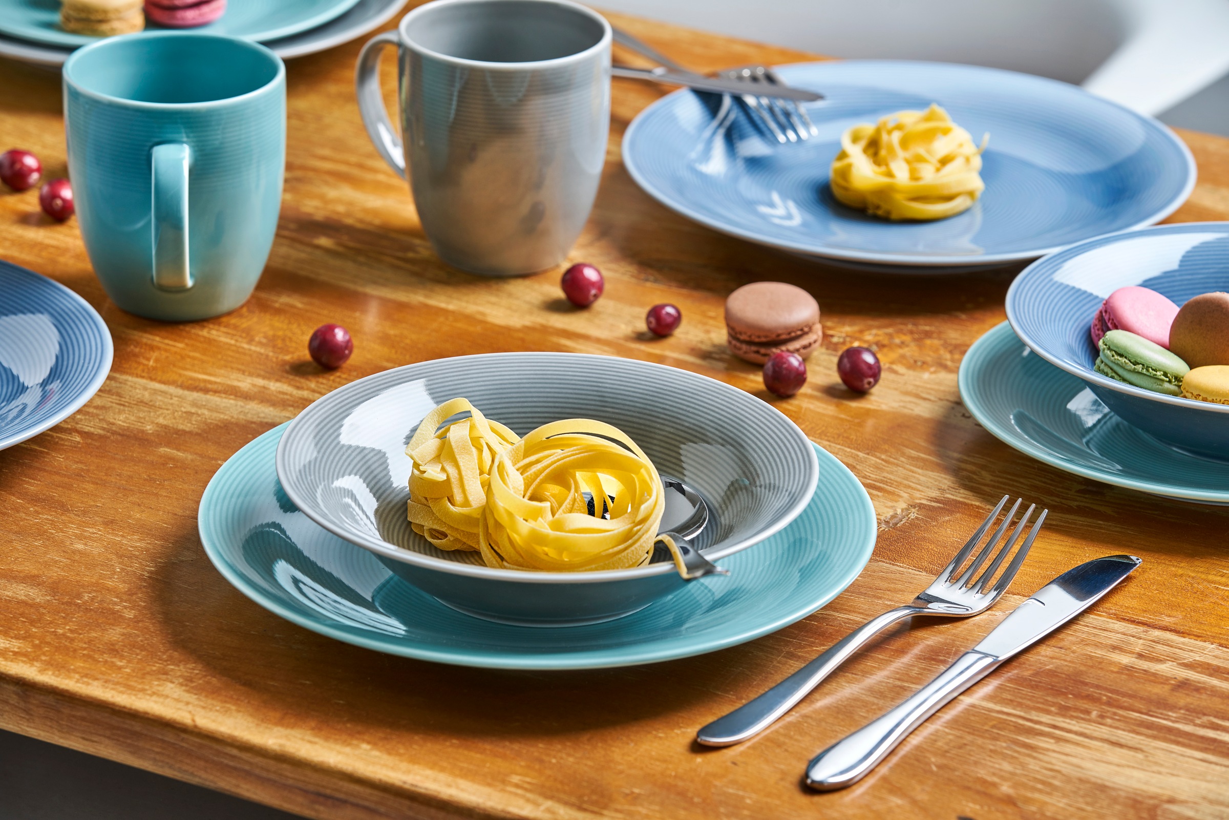 van Well Dessertteller »Jive, Teller 21 cm, 6 Stück«, (Set, 6 St.), dezente günstig online kaufen
