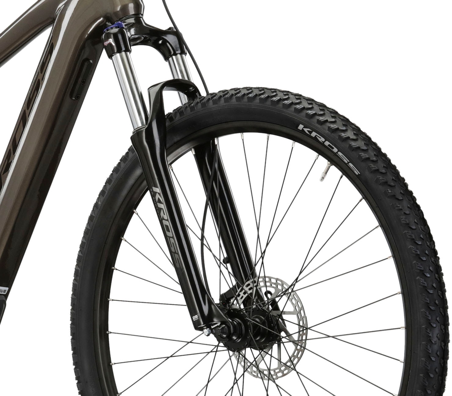 Kross E-Bike »KROSS E-MTB Hexagon Boost 2.0 29" braun«, 8 Gang, microSHIFT, ACOLYTE M5180M, Heckmotor 250 W, Pedelec, Elektrofahrrad für Damen und Herren