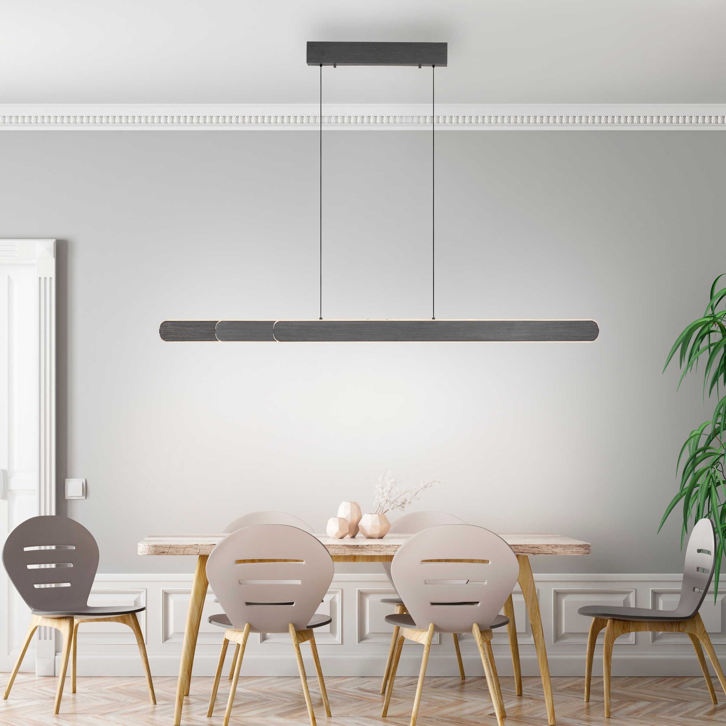 Paul Neuhaus Pendelleuchte »ADRIANAROU«, 2 flammig, Leuchtmittel LED-Board günstig online kaufen