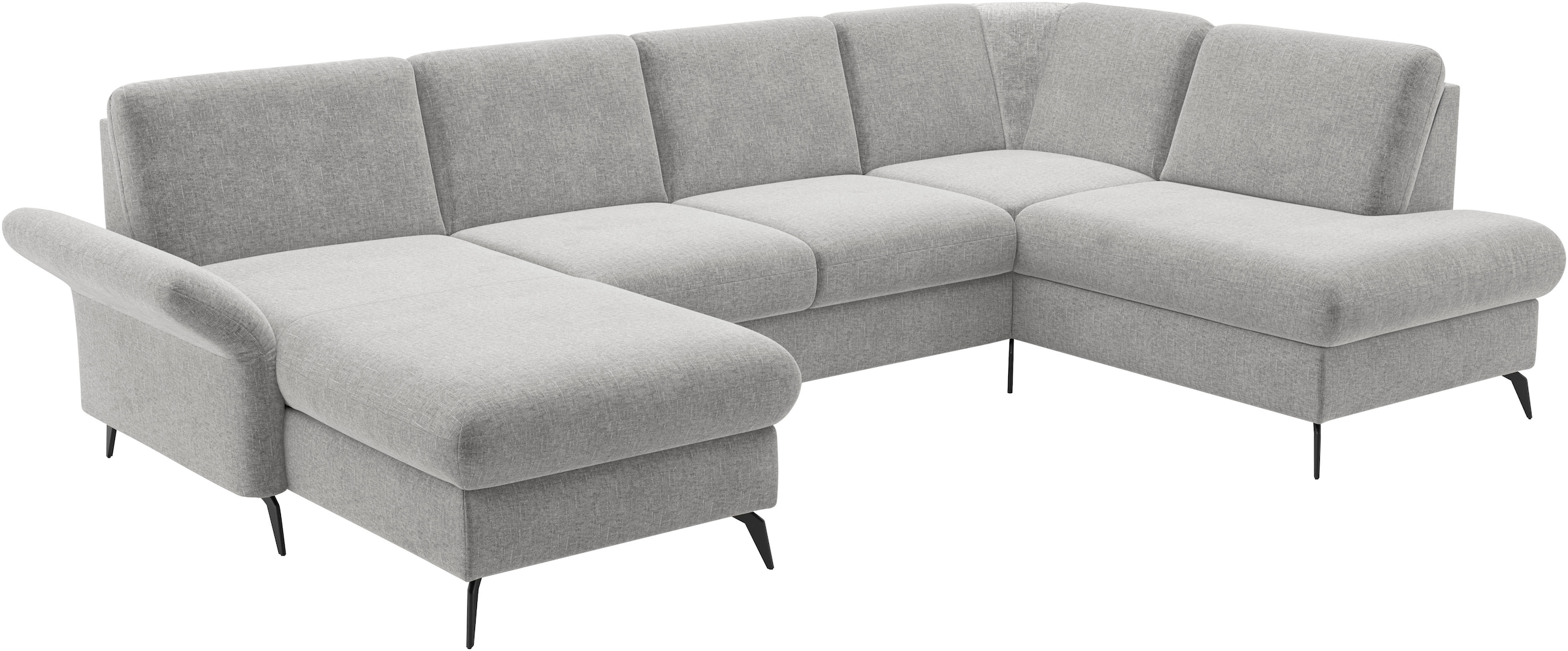Home affaire Wohnlandschaft »Rochelle«, optional: Armteilverstellung, klappbar, Bettkasen