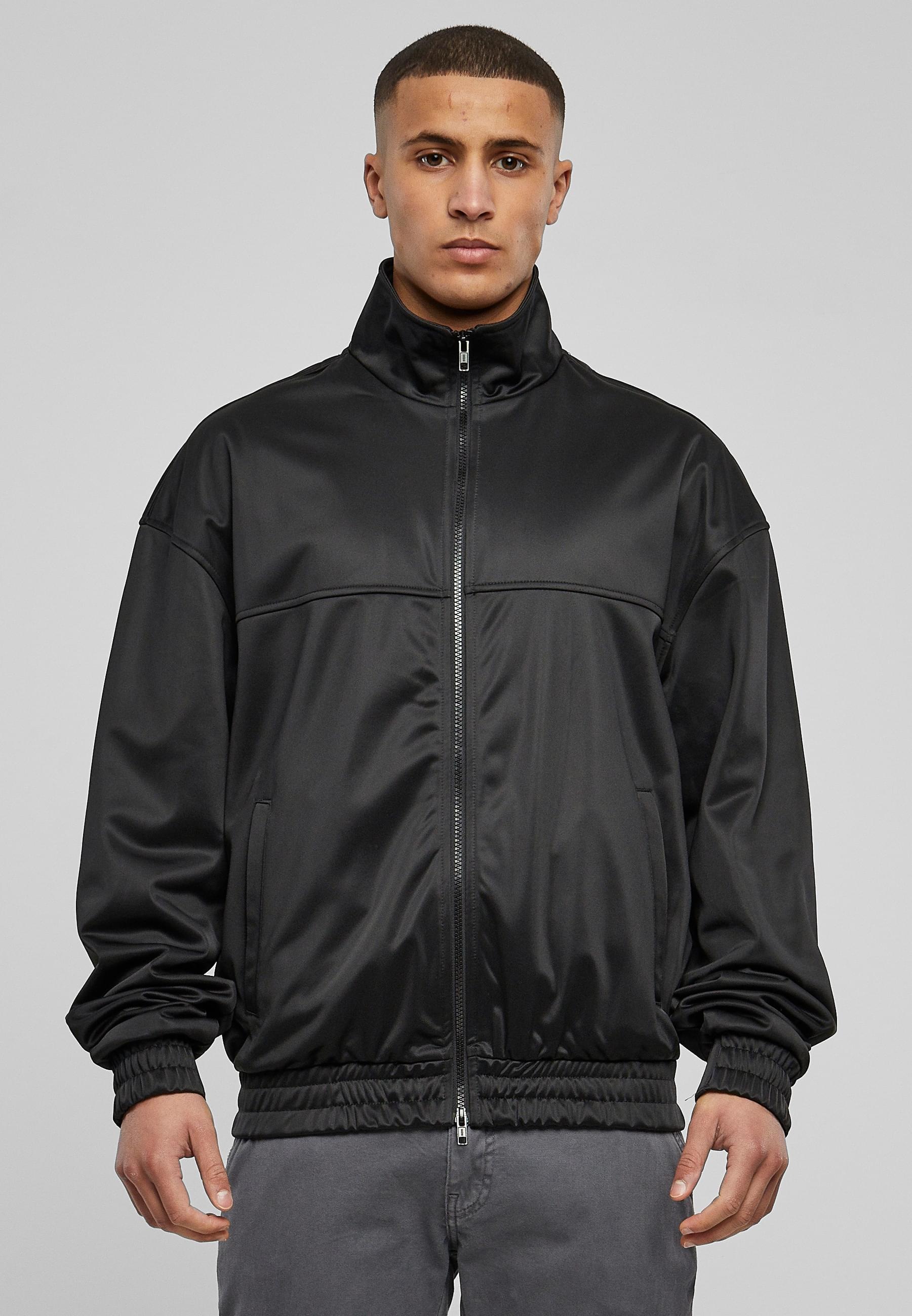 URBAN CLASSICS Trainingsjacke »Urban Classics Herren Classic Track Jacket« 1 Stk. tlg. ohne Kapuze