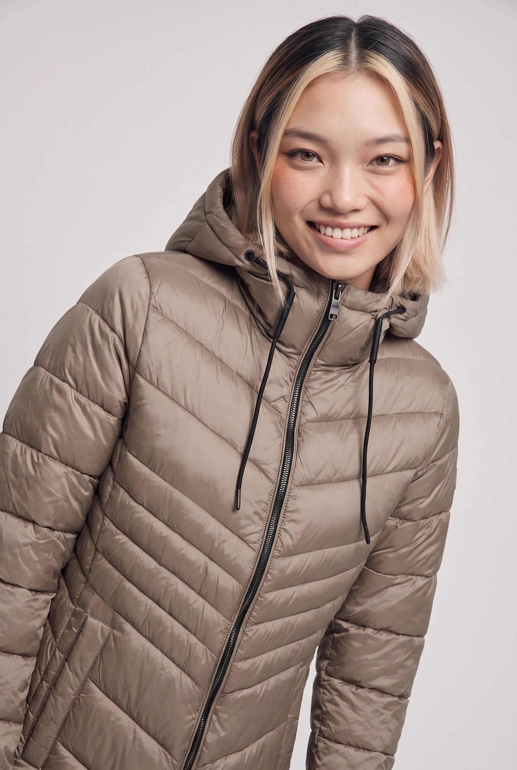 ONLY Steppjacke »ONLMIMI  COAT CC OTW« mit Kapuze Kunstfaser