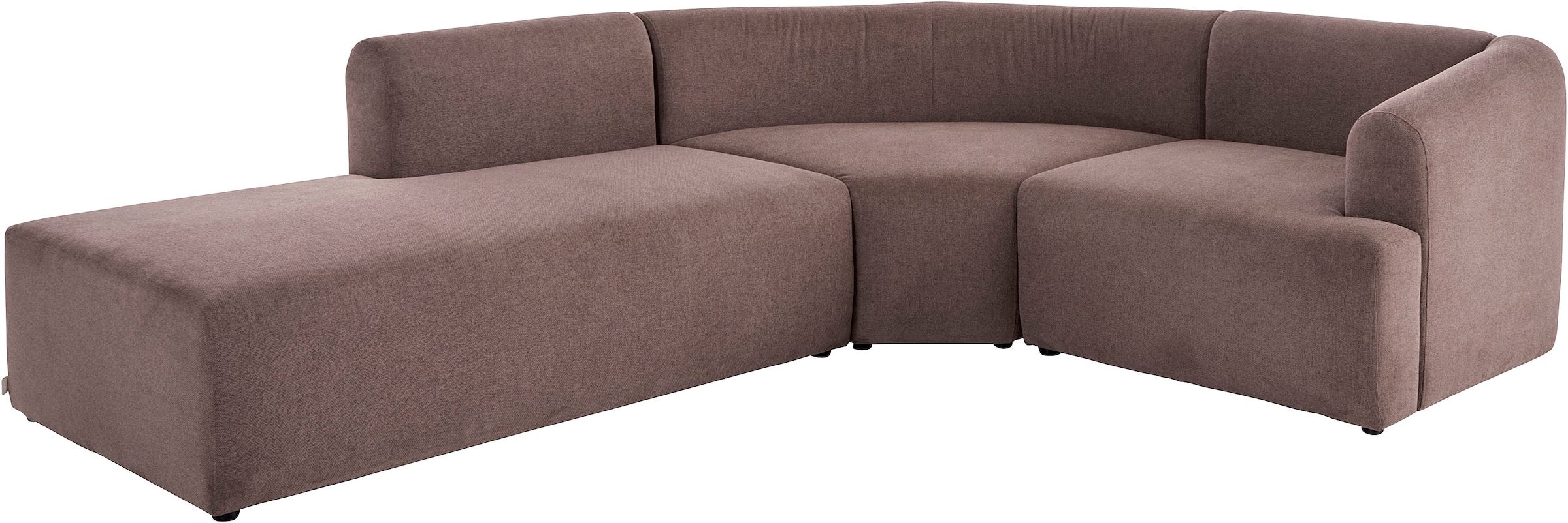 LeGer Home by Lena Gercke Ecksofa »LYZA L-Form links/rechts, Modularsofa, Maße B/T/H: 211/267/74 cm«, als Modul oder separat verwendbar, für individuelle Zusammenstellung