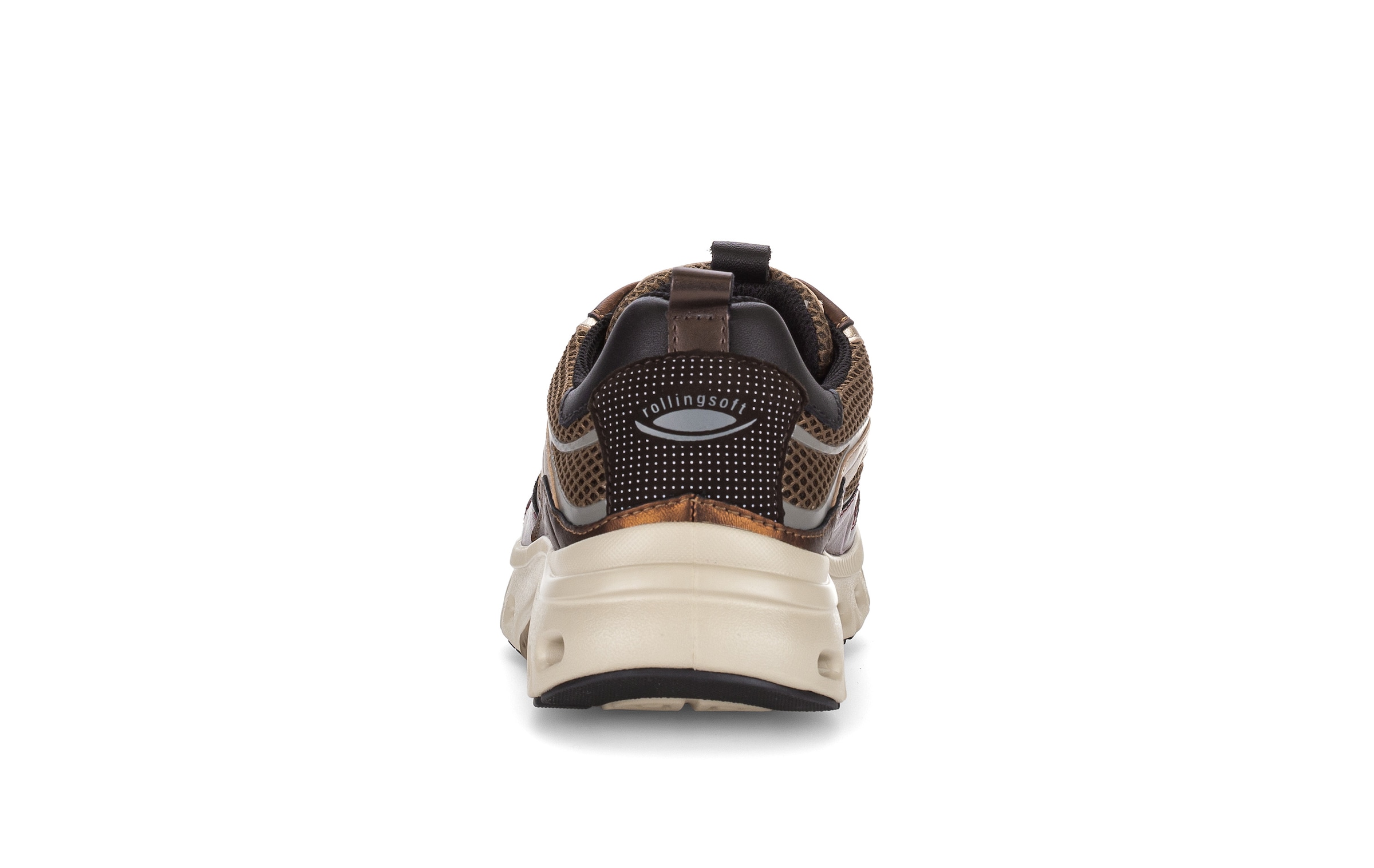 rollingsoft Keilsneaker  Schnürer, Halbschuh, Freizeitschuh mit modischen Besätzen