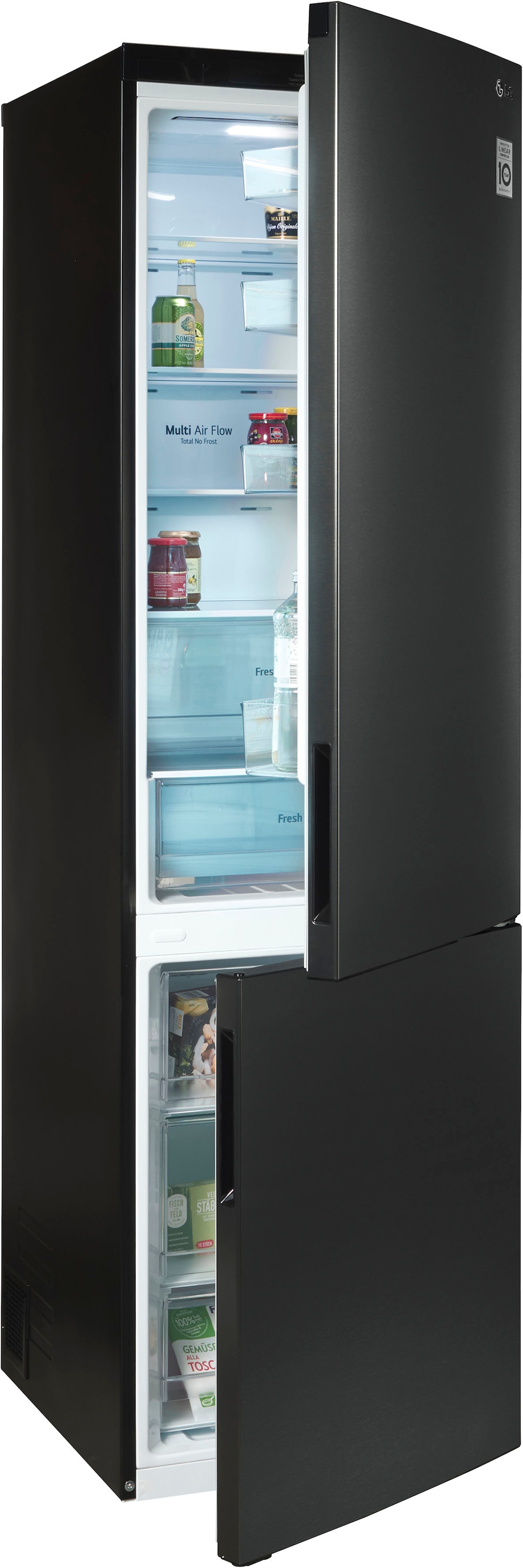 LG Kühl-/Gefrierkombination Serie 6 »GBP62MCNAC« 203 cm hoch 59,5 cm breit günstig online kaufen