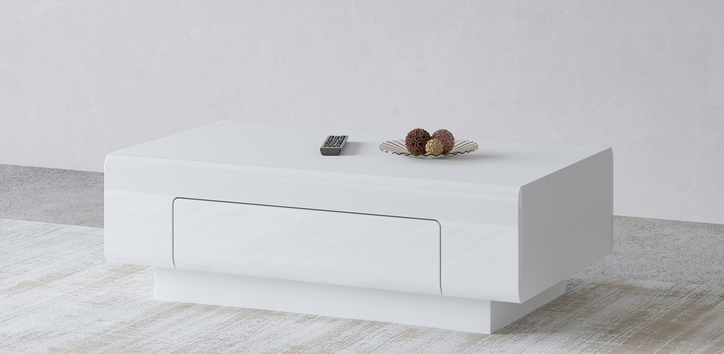 INOSIGN Couchtisch »Toledo,Breite 110cm eleganter Sofatisch mit Hochglanzel günstig online kaufen