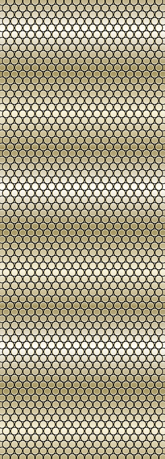 Vinyltapete QUEENCE "Jürgen", gold, B:0,9m L:2,5m