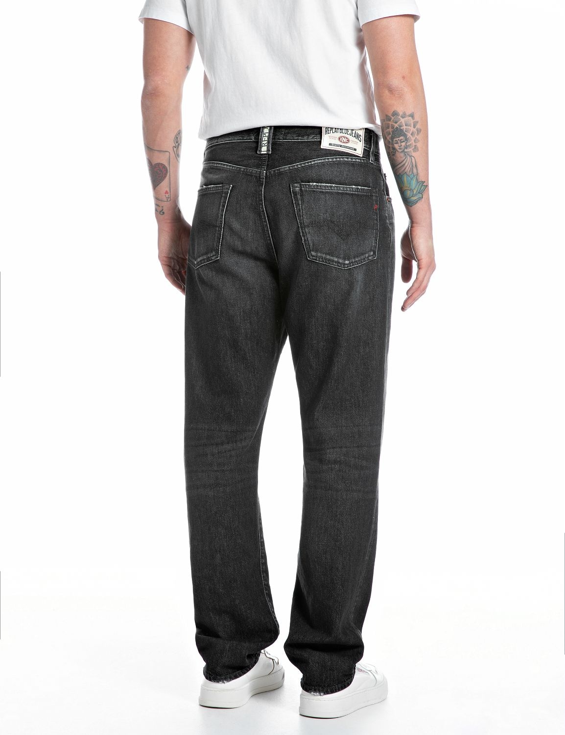 Replay Straight-Jeans »M9Z1 9Zero1 90´s Straight Fit«, mit Washed-Look