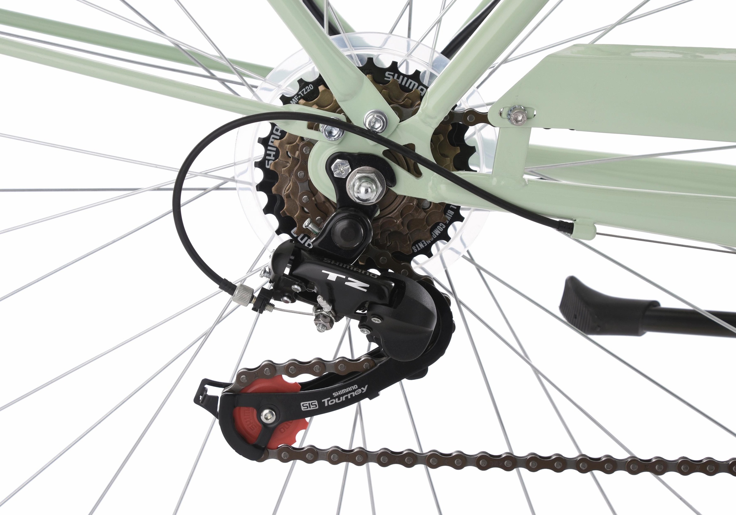 3. Bild von KS Cycling Cityrad »Balloon«, 6 Gang, Shimano, Tourney RD-TZ 50 Schaltwerk, Kettenschaltung