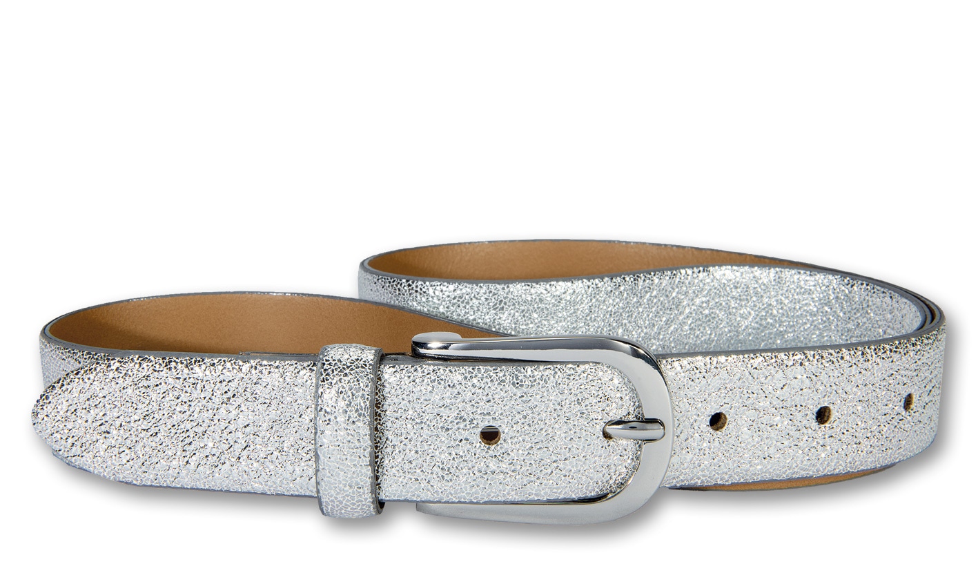 Silbergift Ledergürtel »Ledergürtel mit eleganter Schließe für glanzvolle Styles«