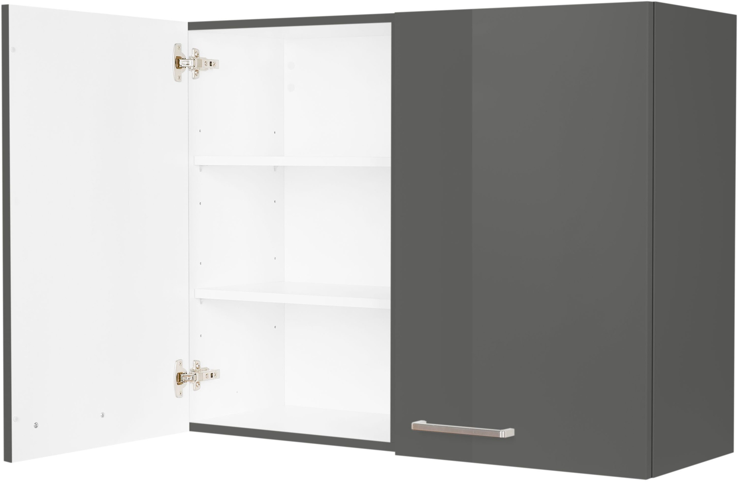 nobilia Hängeschrank ""Flash", vormontiert, mit zwei Einlegeböden," Breite günstig online kaufen