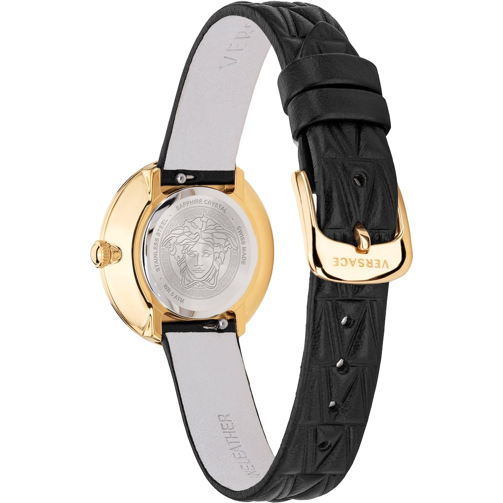 Versace Schweizer Uhr »VIRTUS MINI DUO, VET300221«, (Set, 3 tlg., mit 2 Wechselbändern)