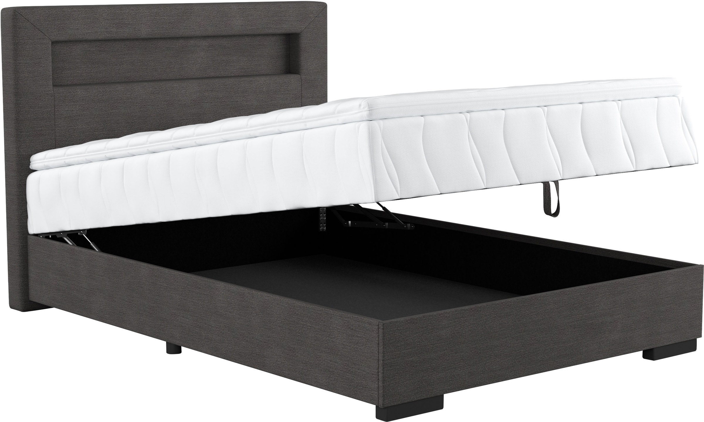 COTTA Boxbett »Kelly«, ausgestattet mit LED-Licht, inkl. Bettkasten