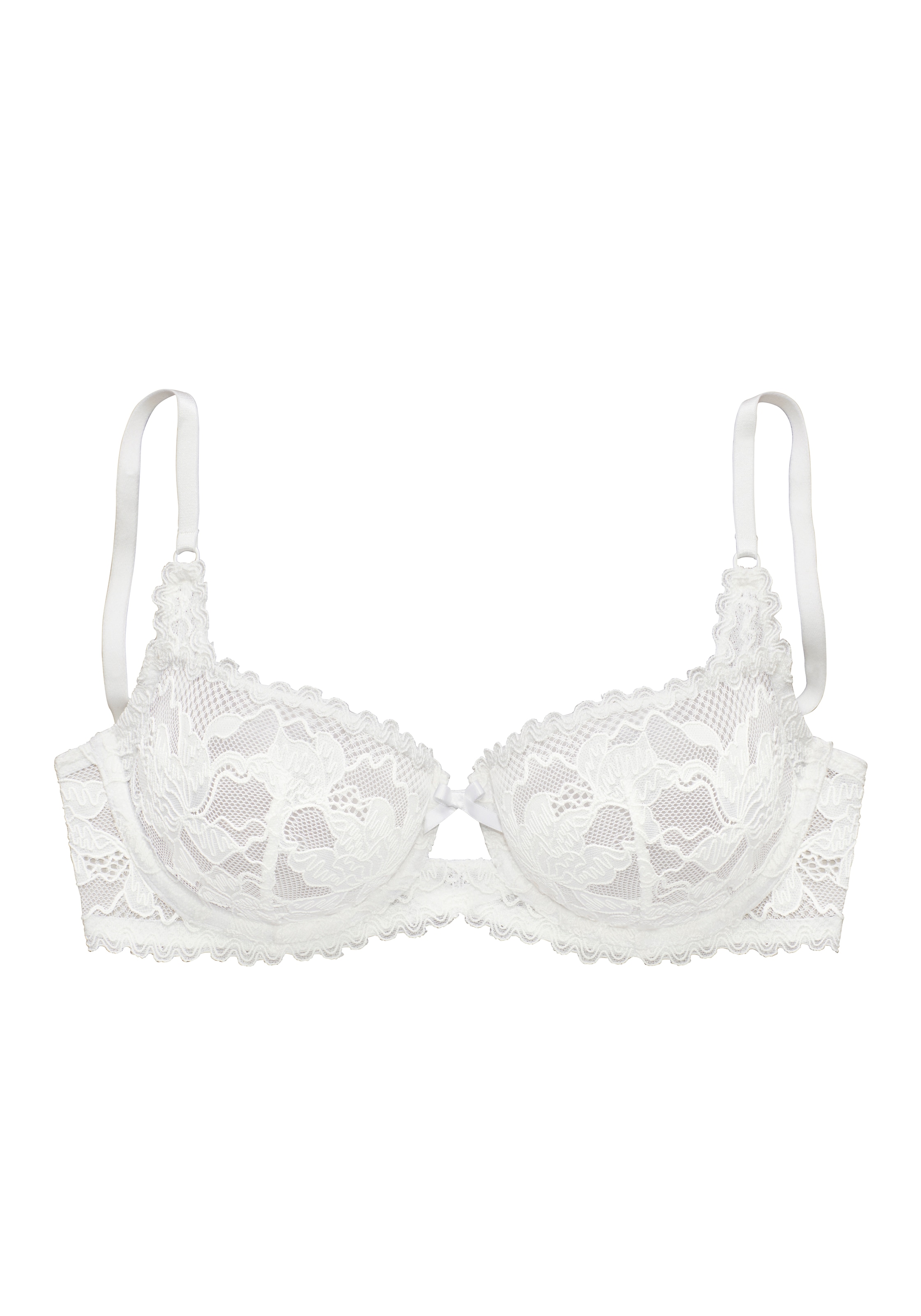 LASCANA Bügel-BH mit Cut-Out rundherum aus Spitze, sexy Dessous