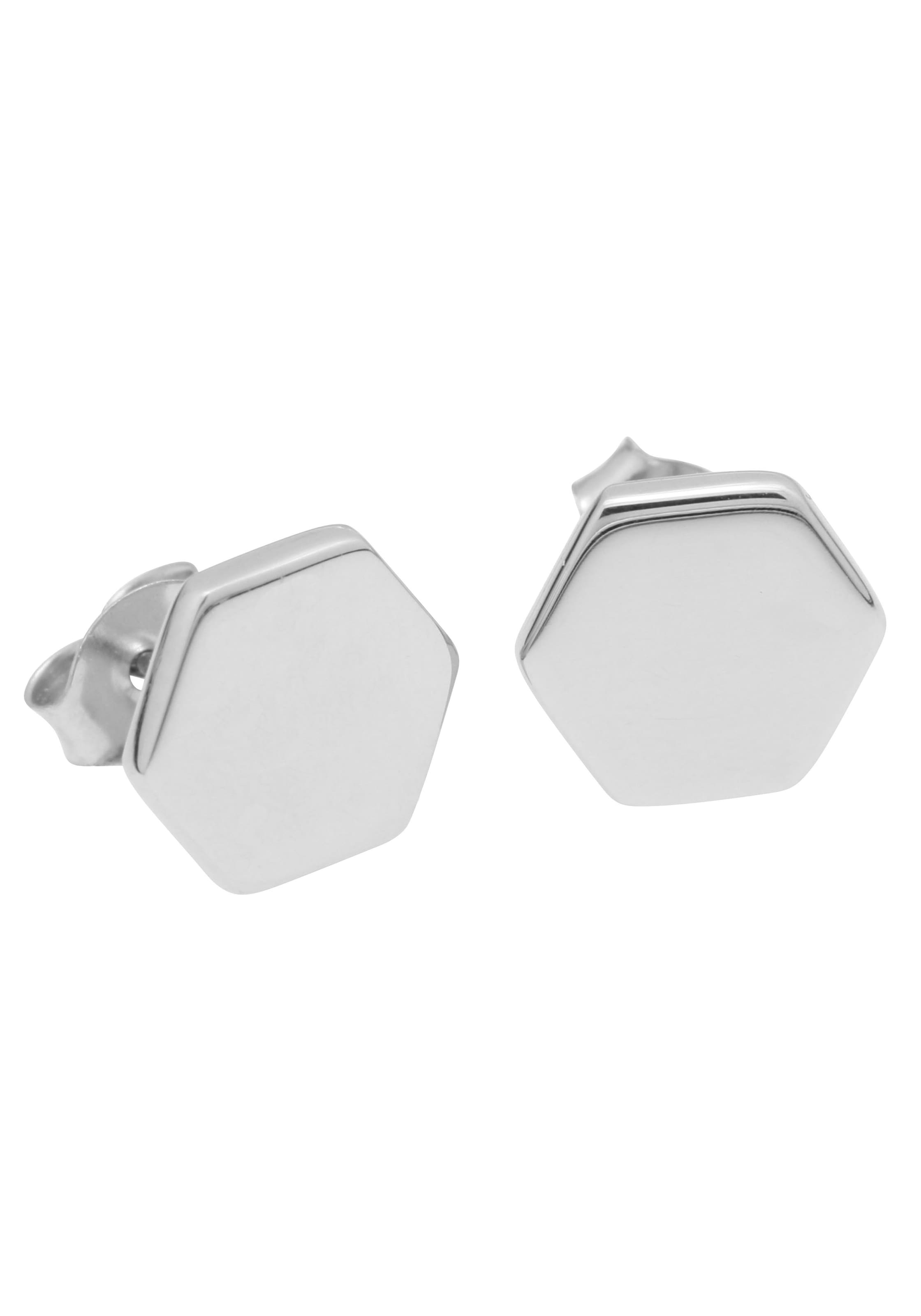 Firetti Paar Geschenk, »Schmuck geometrisch, im Ohrstecker Germany Sechseck, in Made massiv«, Online-Shop kaufen