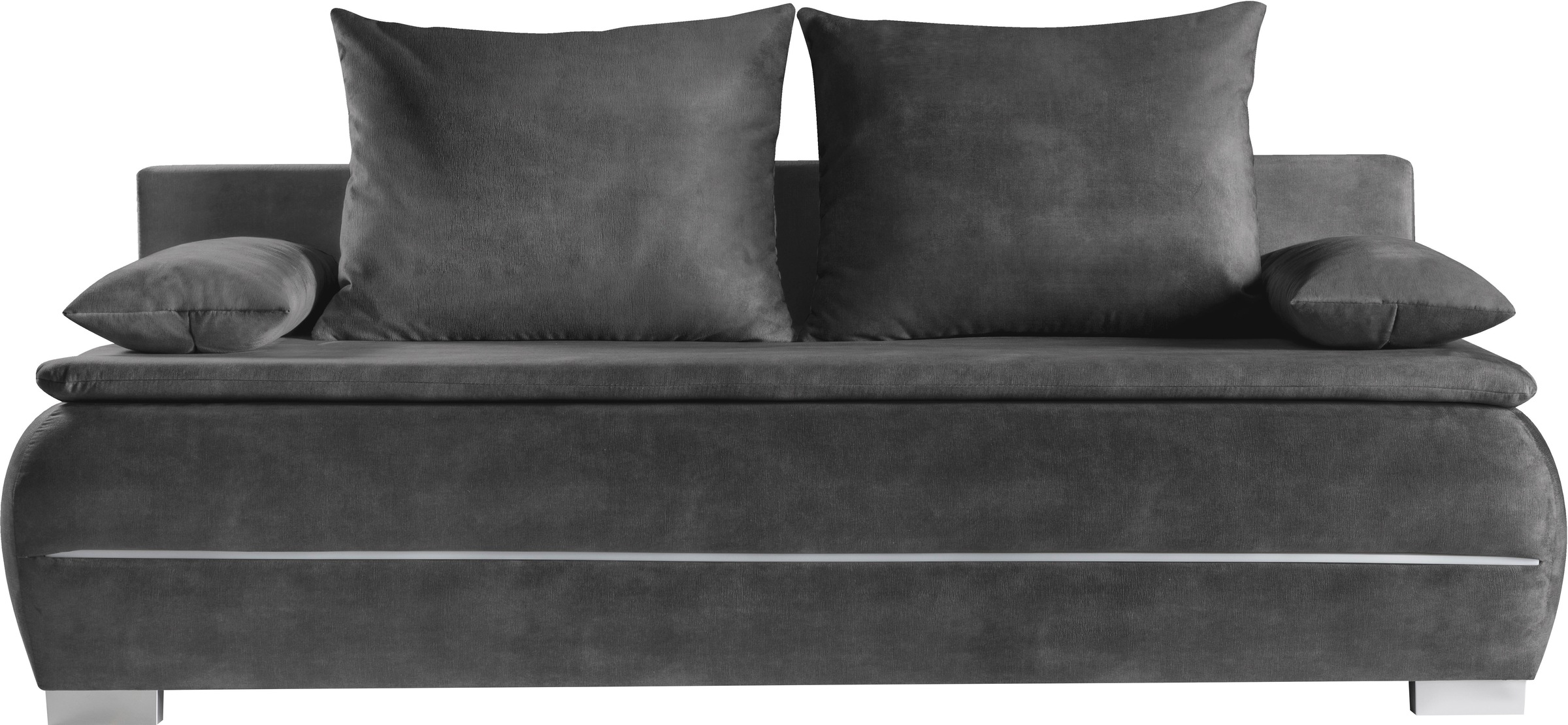 WERK2 Schlafsofa »Tekla LED«, 2-Sitzer Schlafcouch mit Bettkasten & stylischer RGB-LED-Beleuchtung