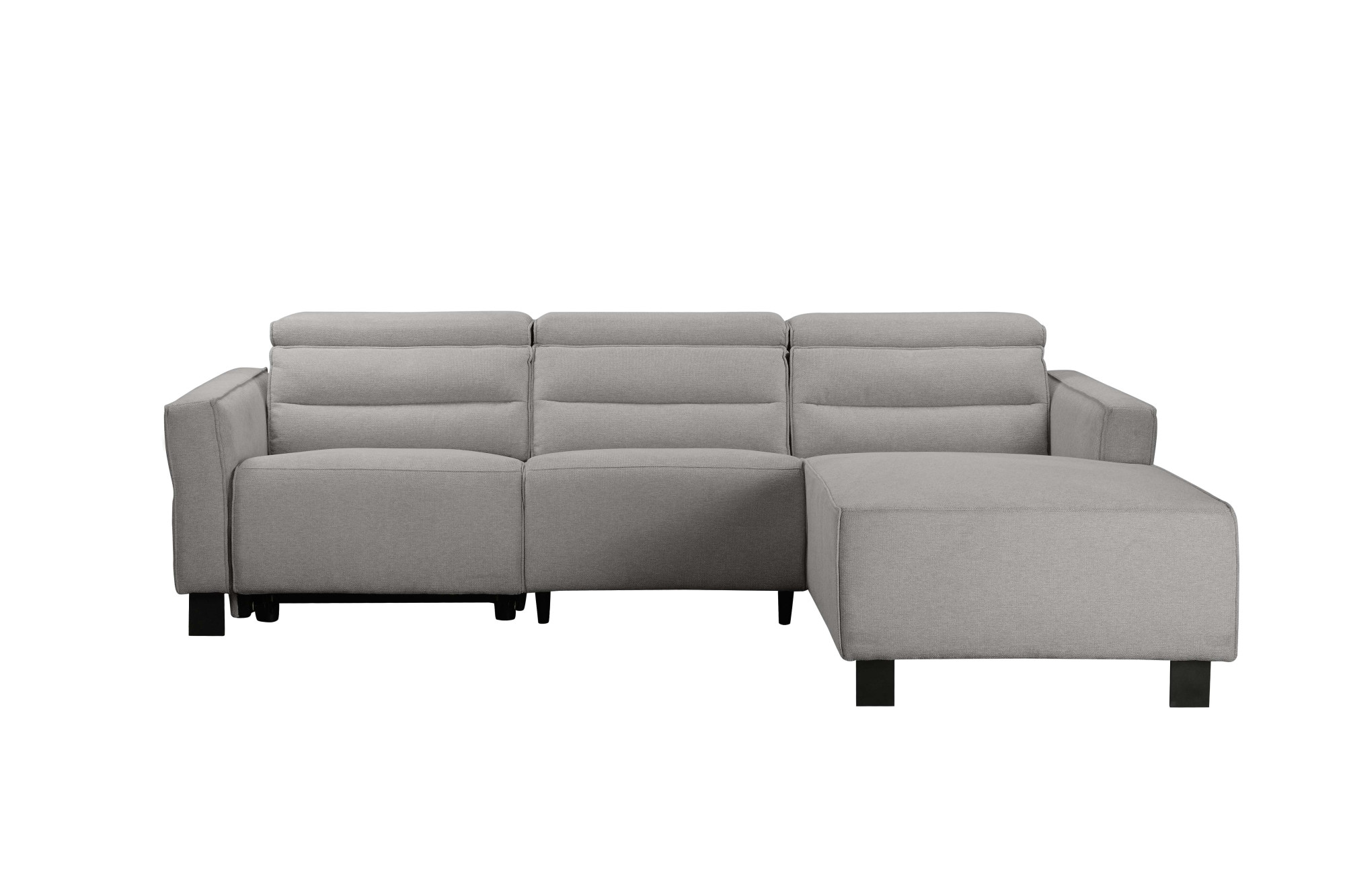 Places of Style Ecksofa »Carpari, L-Form, 263 cm, manuelle o. elektrische Relaxfunktion,«, USB A/C und Kopfteilverstellg