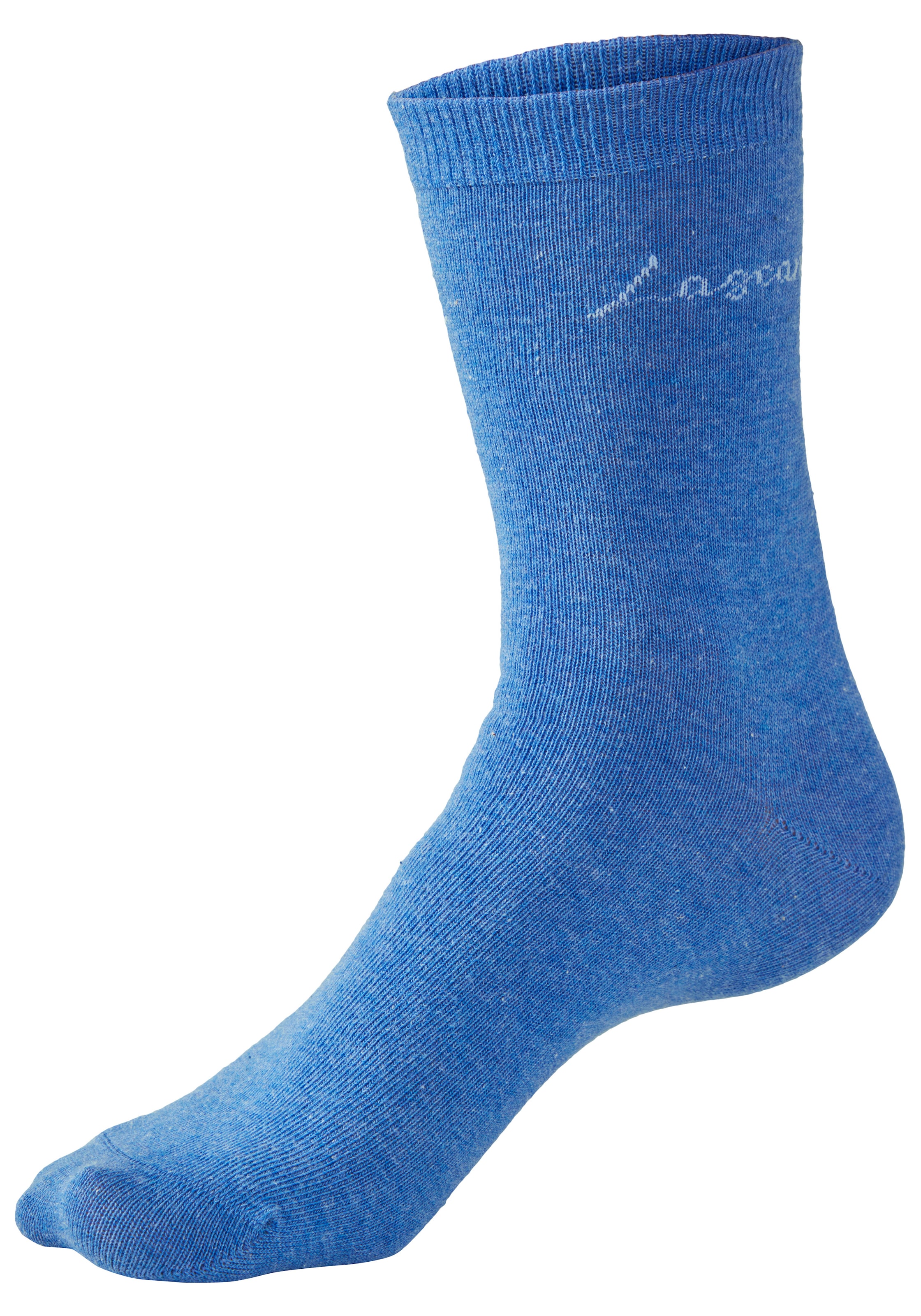 LASCANA Basicsocken »für Damen mit eingestricktem Markenlogo« Box, 7 Stk. tlg. in ansprechender Geschenkbox
