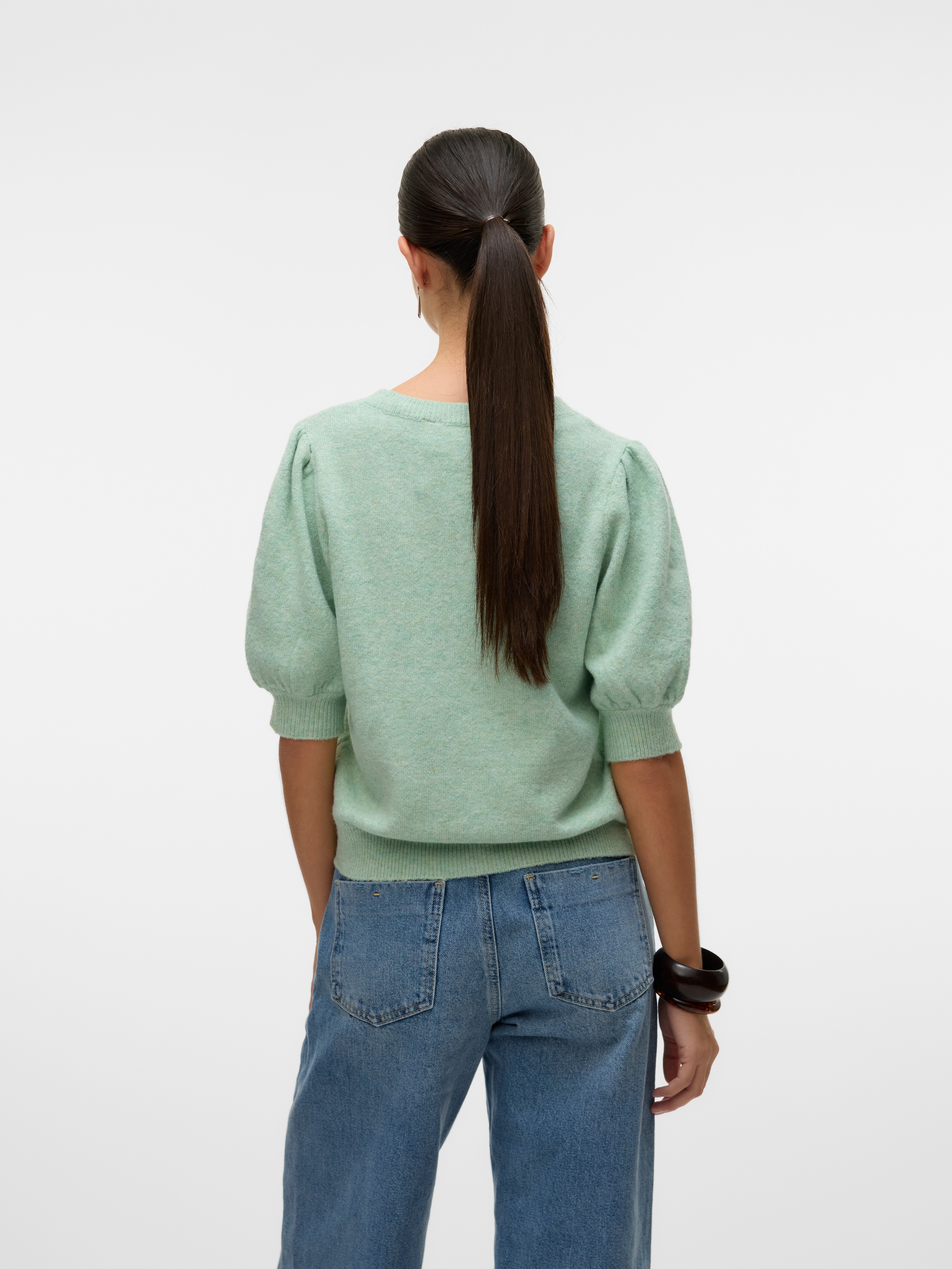Vero Moda Kurzarmpullover »VMDOFFY 2/4 O-NECK PULLOVER GA NOOS«