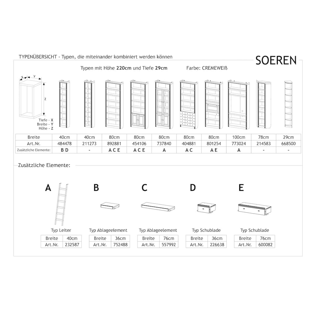 Home affaire Schublade »Soeren«