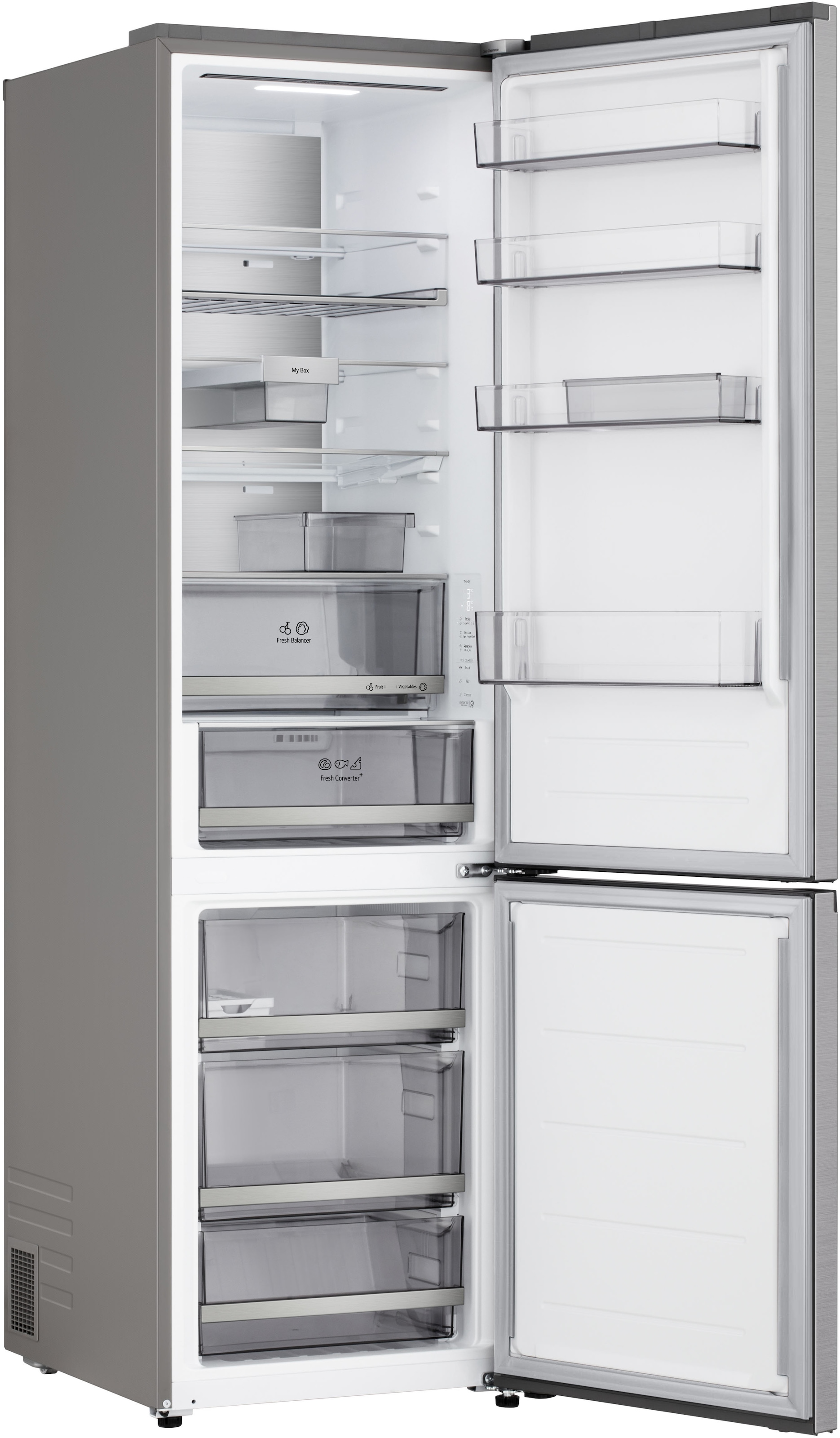 LG Kühl-/Gefrierkombination Serie 7 »GBBS726BPY« 203 cm hoch 59,7 cm breit Vollintegrierbarer Kühlschrank dank frontaler Luftzufuhr und Abluft