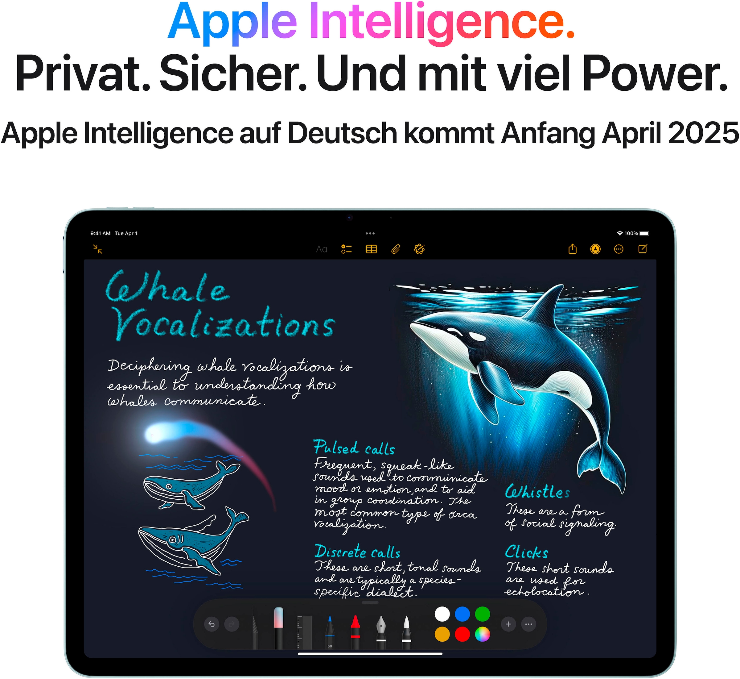Apple Tablet »11" iPad Air Wi-Fi + Cellular (2025)«, (27,59 cm / 10,86 Zoll), iPadOS, 5G,)