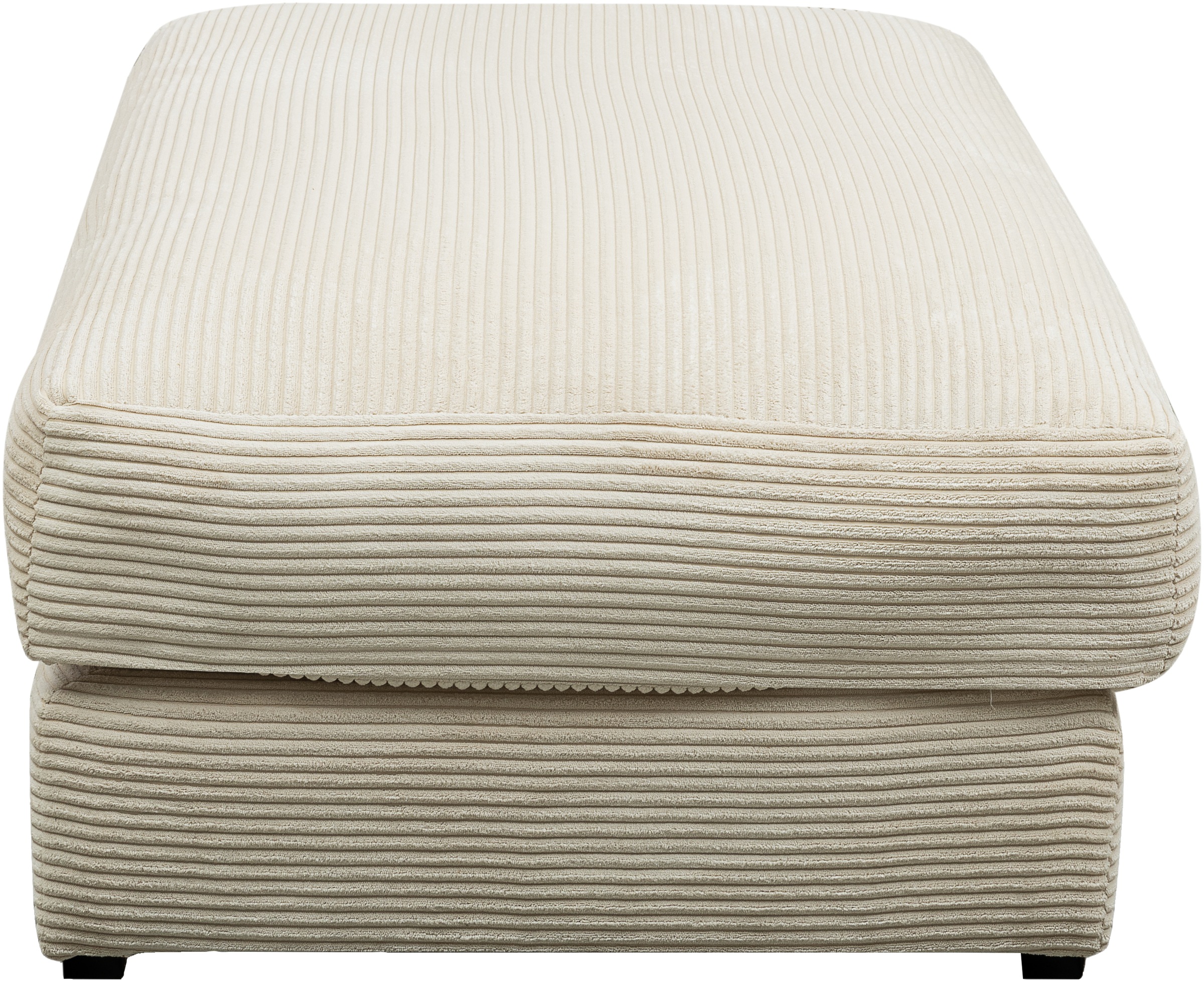 WERK2 Hocker »Eden«, Design Hocker in Cord mit besonders weichem Sitzkomfort