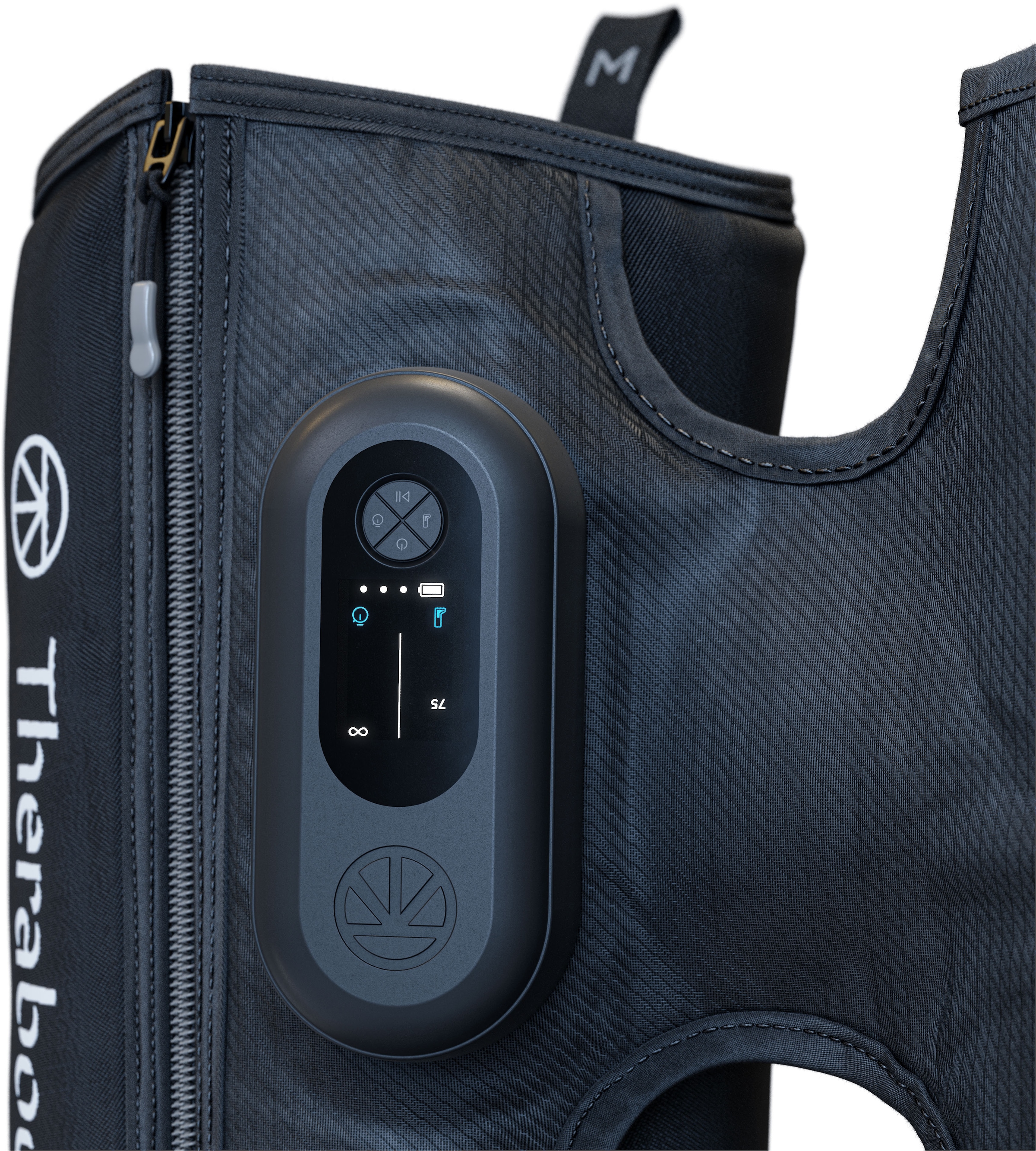 Therabody Massagegerät »Gr. S, RecoveryAir JetBoots Prime Kompressions-Stiefel, Small«, lindert Muskelschmerz, fördert Regeneration, Leistung, Flexibilität
