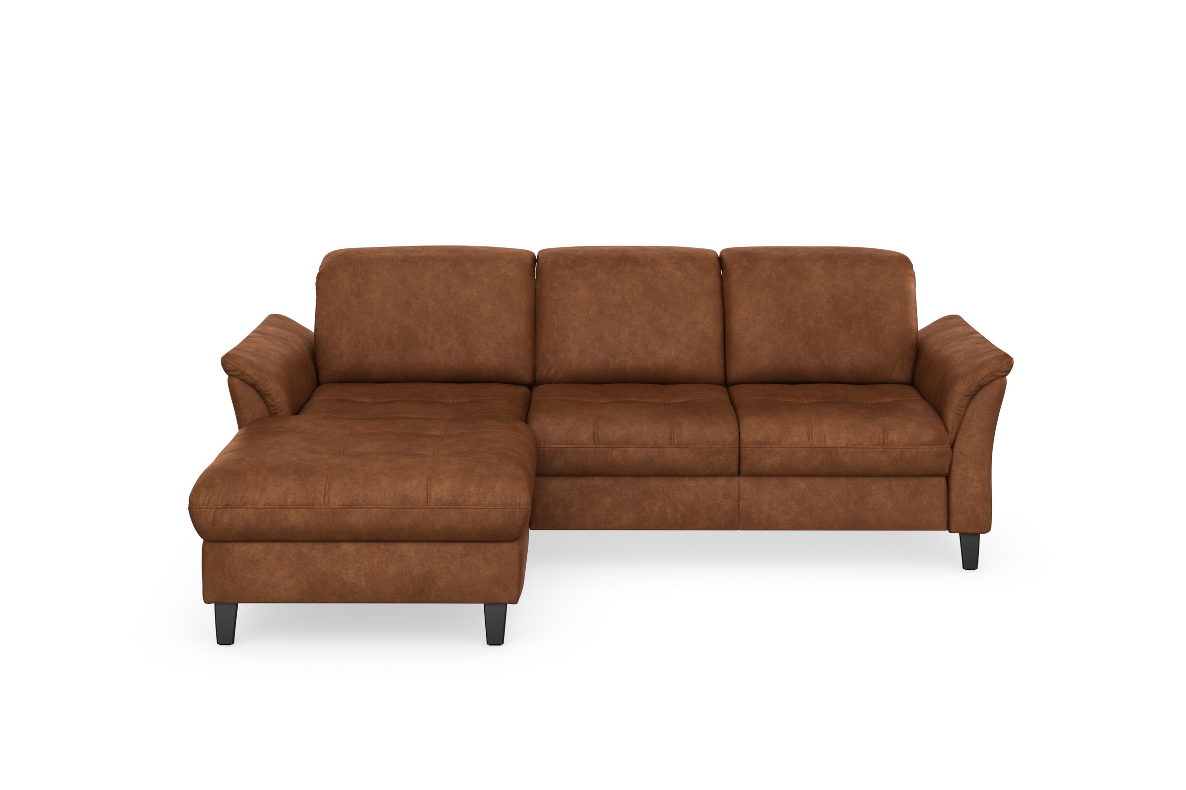 sit&more Ecksofa »Maggiore L-Form«, wahlweise mit Kopfteilverstellung, Bettfunktion und Bettkasten