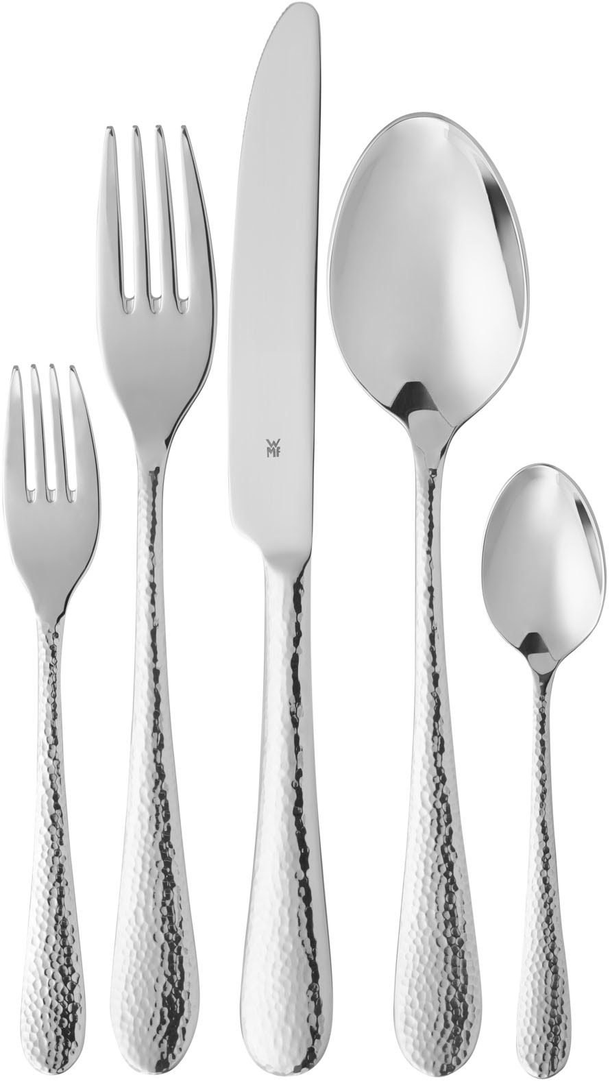 WMF Besteck-Set »Sitello« geschmiedete Messer, farbecht, Wellenschliff, spü günstig online kaufen