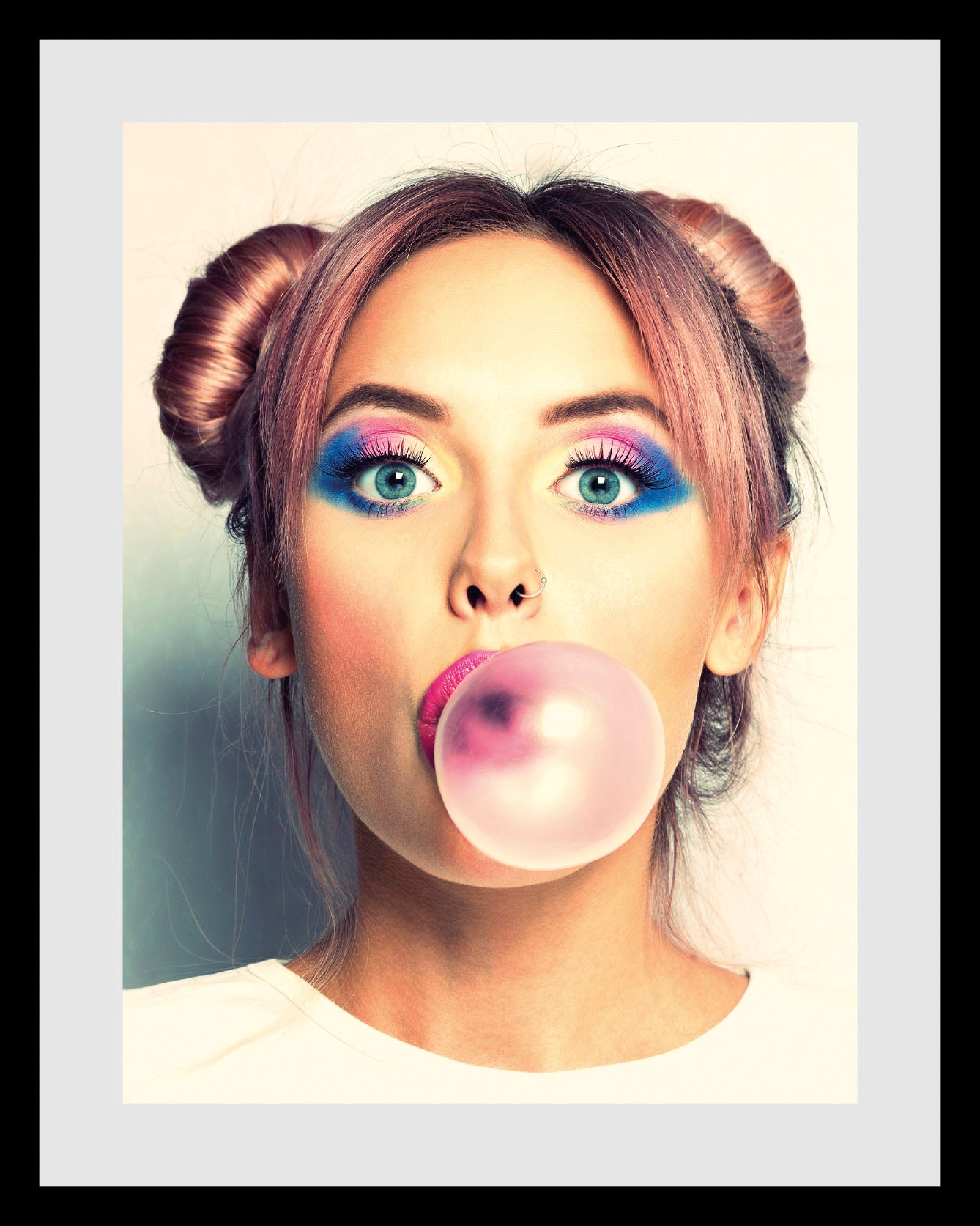 queence Bild »Bubblegum«, Frau-Bilder von Frauen-Art-Kunst-Fashion-Mode-Mag günstig online kaufen