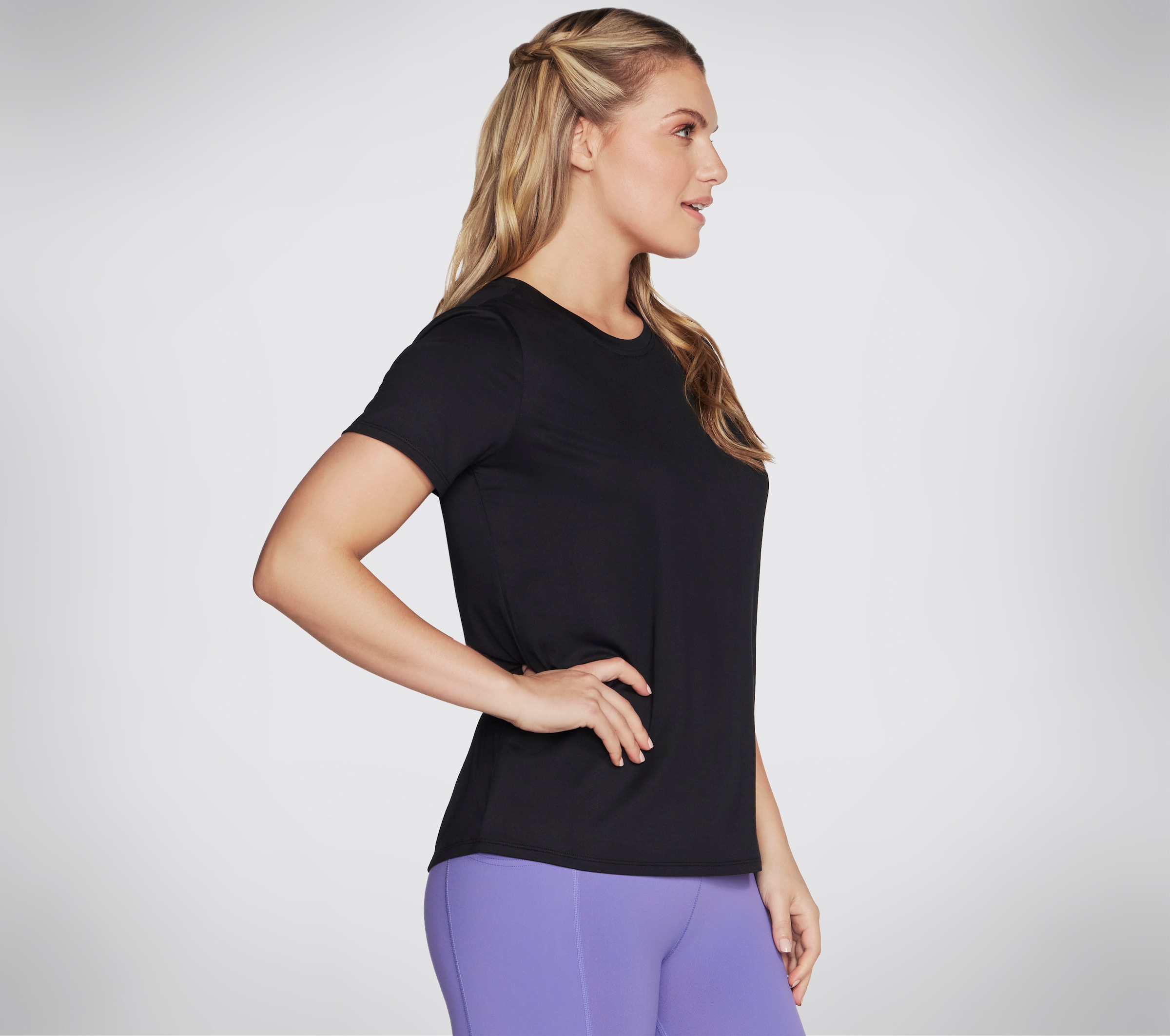 Skechers Funktionsshirt »Women's Tshirt« elastisches Material, aus Jersey, mit Rundhalsausschnitt, Kurzarm
