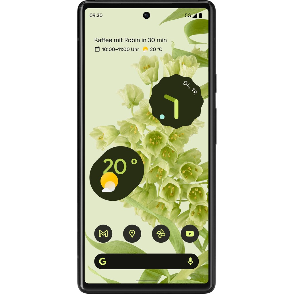 Google Smartphone »Pixel 6«, Sorta Seafoam, 16,3 cm/6,4 Zoll, 128 GB Speicherplatz, 50 MP Kamera