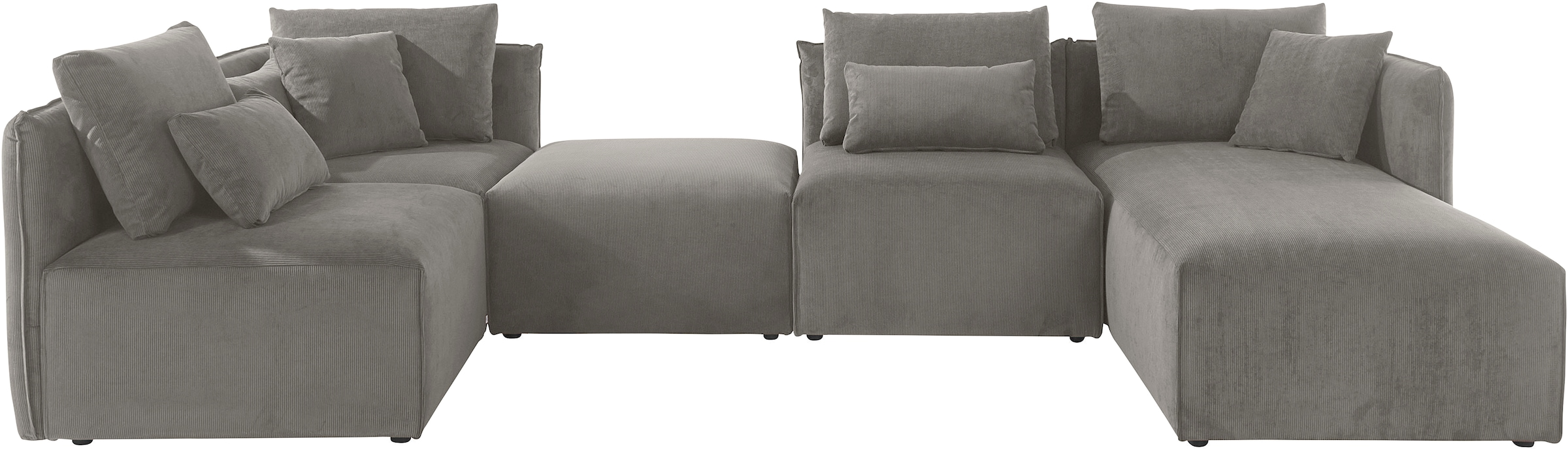 OTTO home Wohnlandschaft »Nöre U-Form« 5 Teile, in vielen Bezugsqualitäten günstig online kaufen