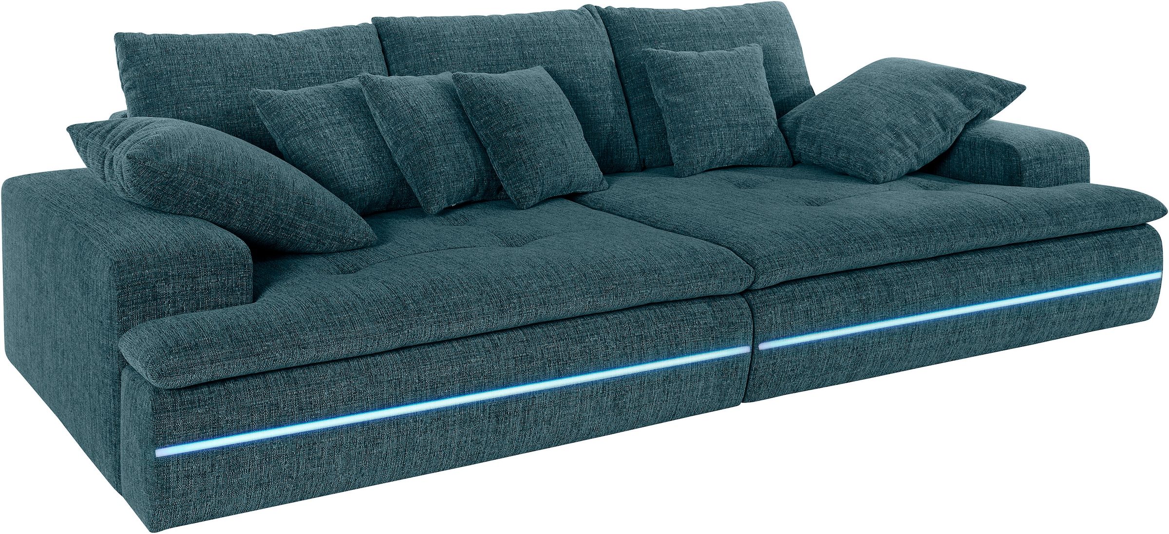 INOSIGN Big-Sofa »Haiti II«, RGB-LED Beleuchtung, wahlweise mit Kaltschaum günstig online kaufen