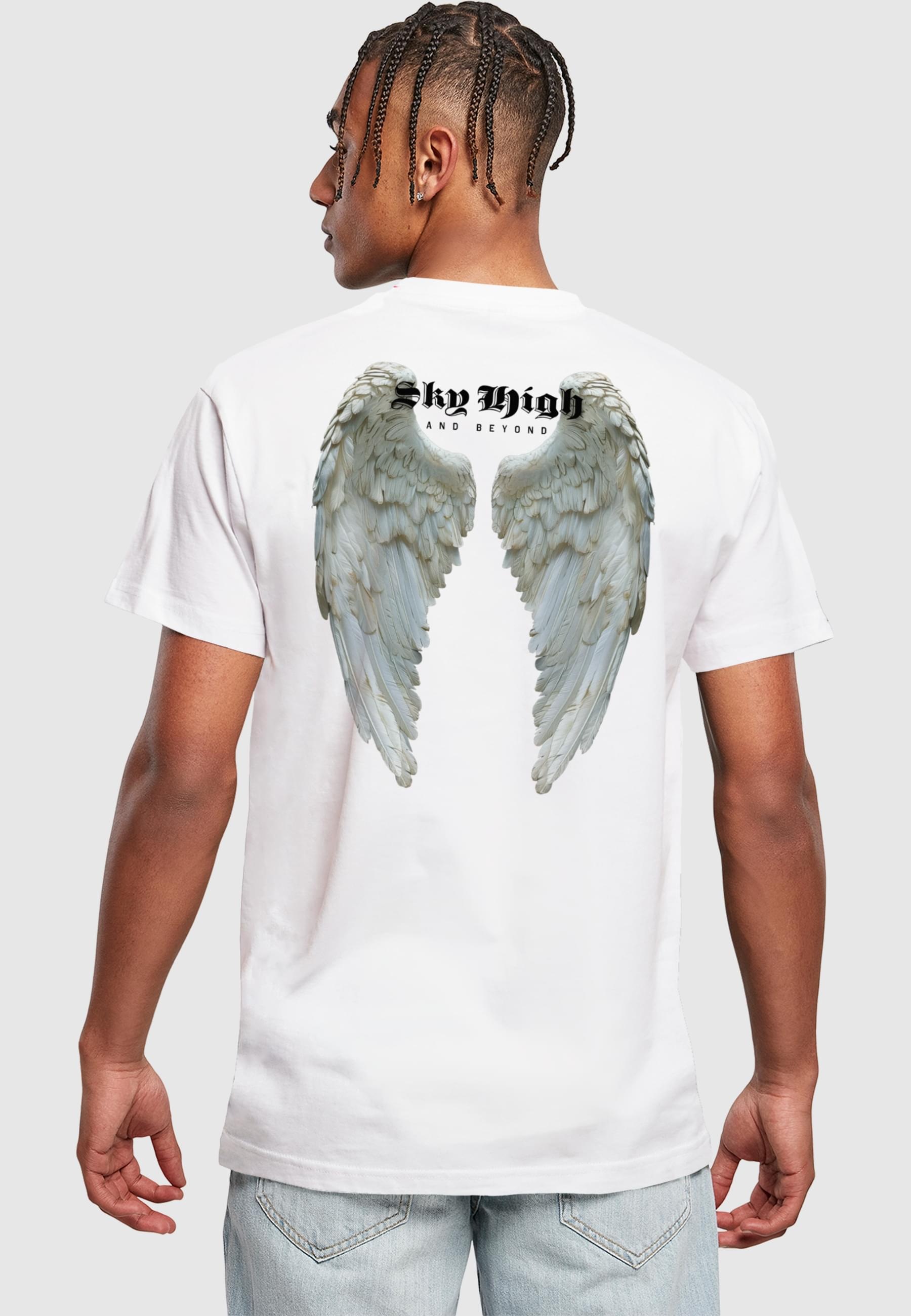 MisterTee T-Shirt »MisterTee Herren Sky High Tee« 1 Stk.