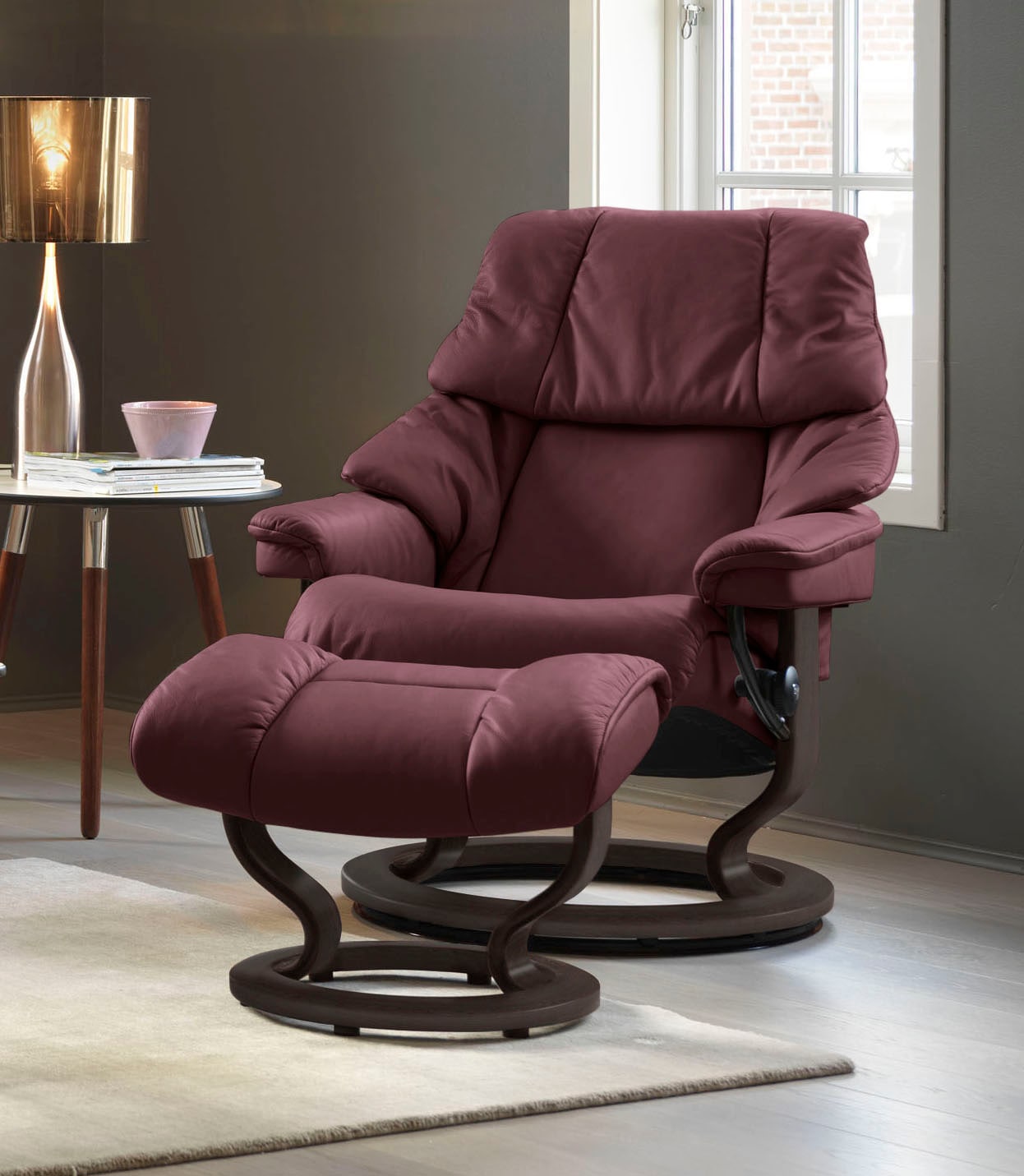 Stressless Relaxsessel "Reno", mit Classic Base, Größe S, M & L, Gestell We günstig online kaufen