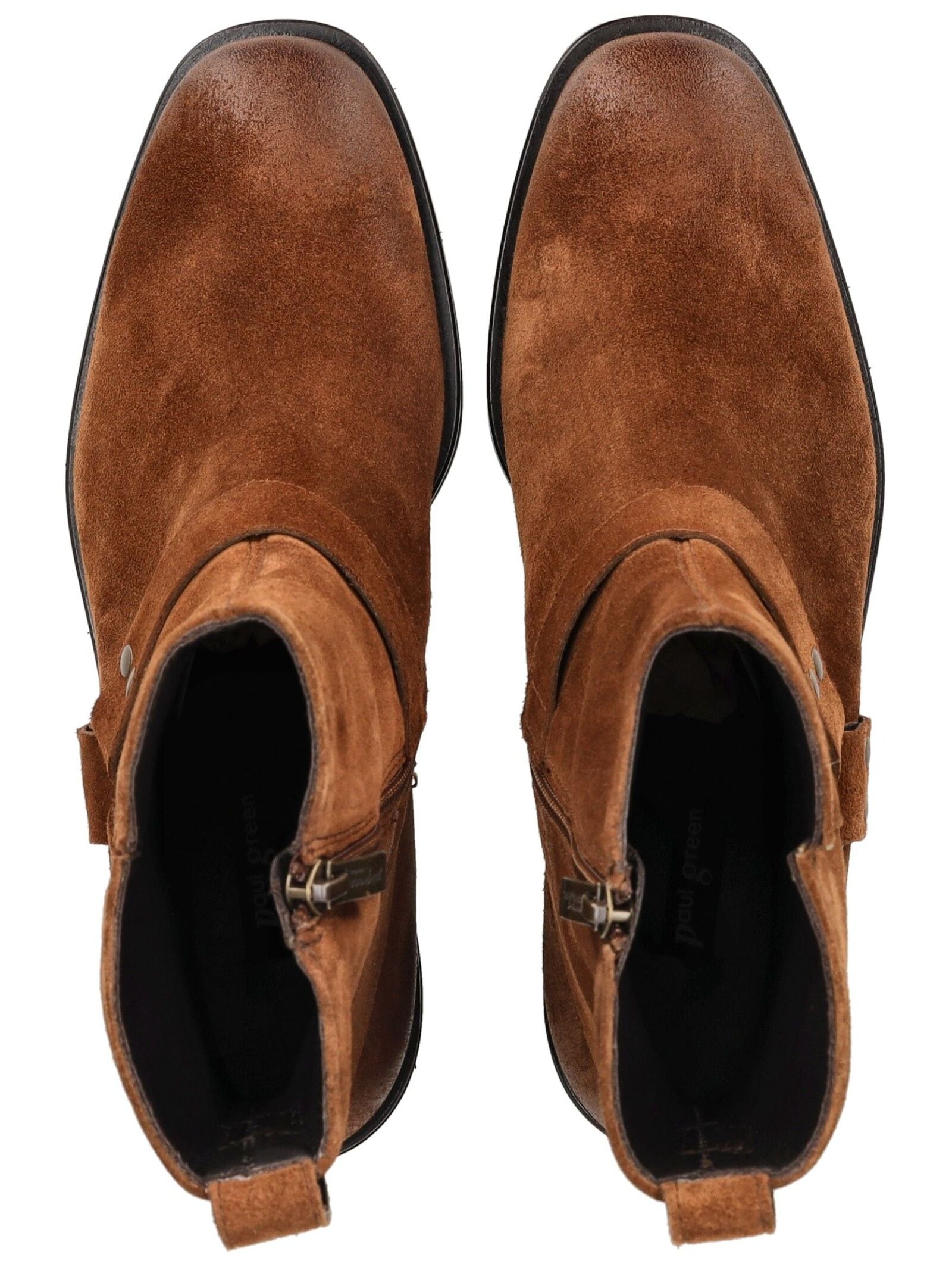 Paul Green Bikerboots »Paul Green Stiefelette Veloursleder«