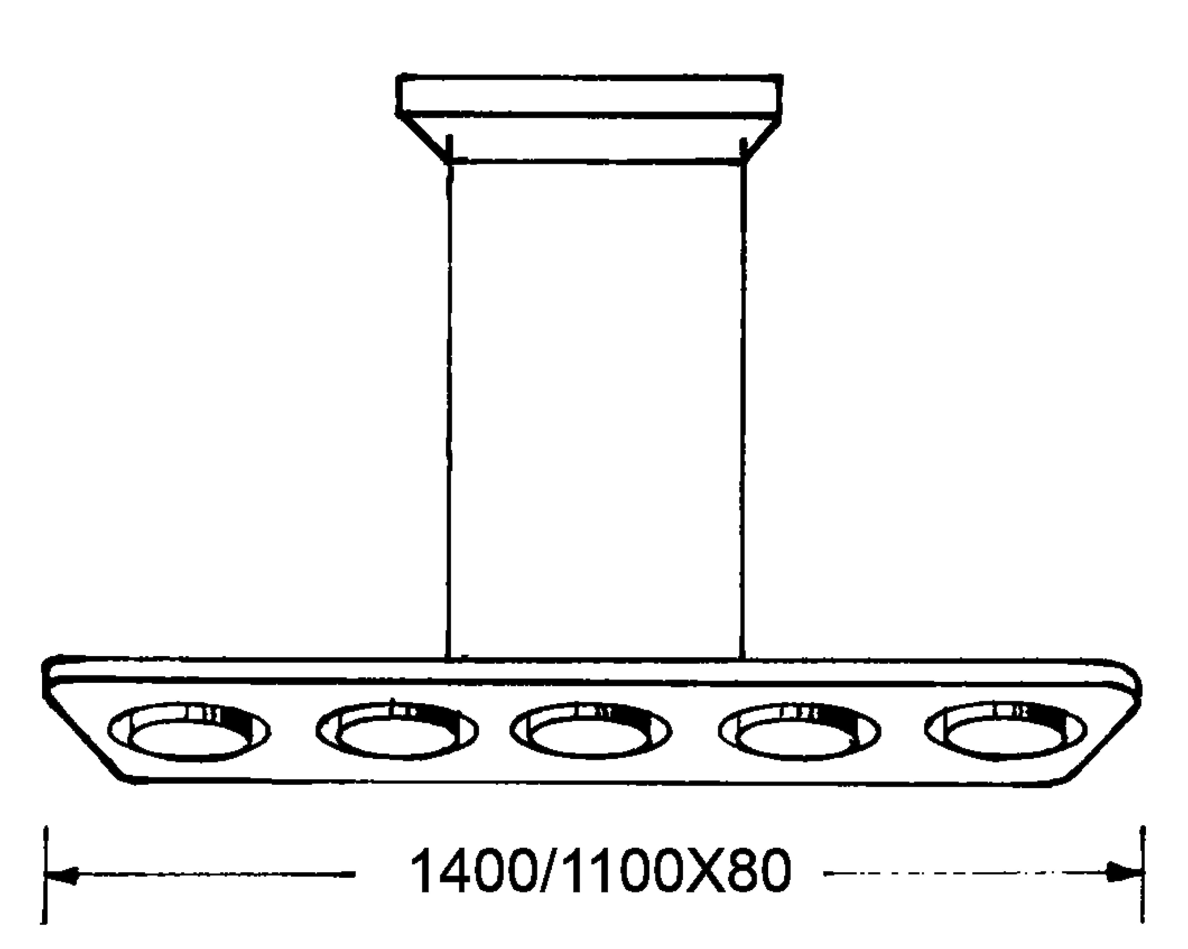 EVOTEC Pendelleuchte »LIGHT WAVE« LED-Modul Hängeleuchte, Hängelampe