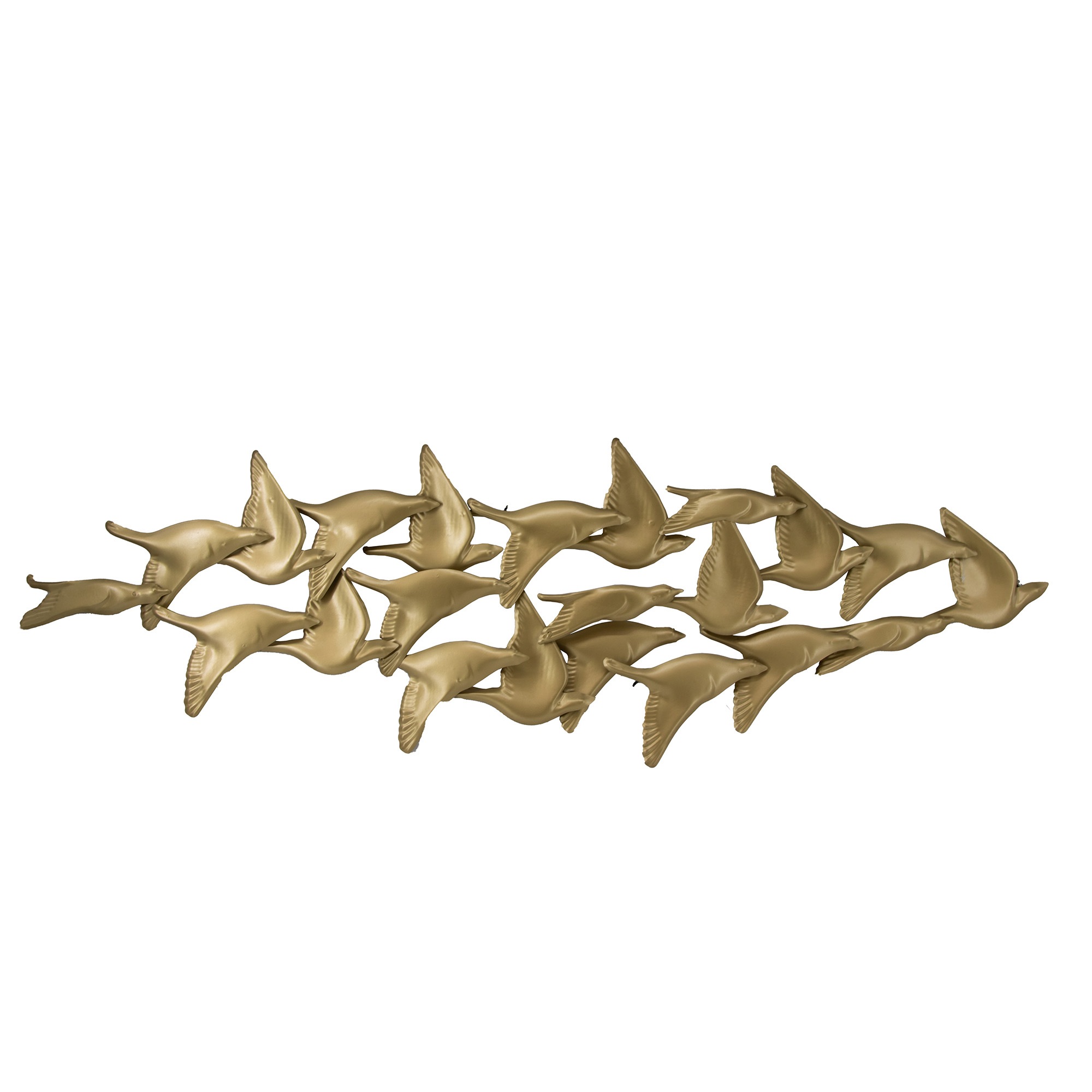 Art for the home Metallbild »Goldene Vögel« 1 Stk. tlg. günstig online kaufen