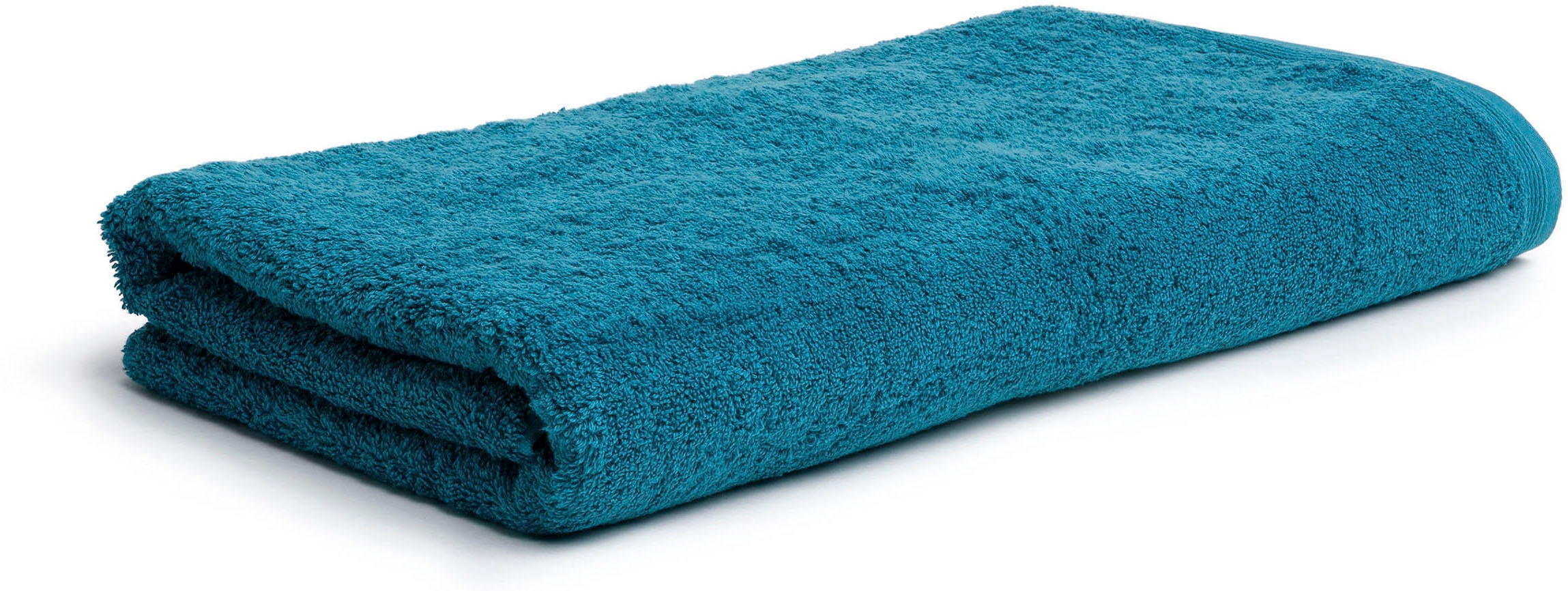 Saunatuch »Superwuschel« mit Stick blau Walkfrottee, Baumwolle B/L: 80cmx200cm, 1 Stk., Walkfrottee