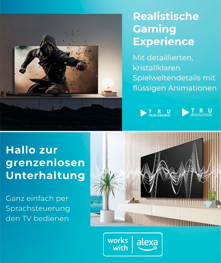 Toshiba DLED-Fernseher »32LV2F63DA« 80 cm/32 ″ Full HD Smart-TV