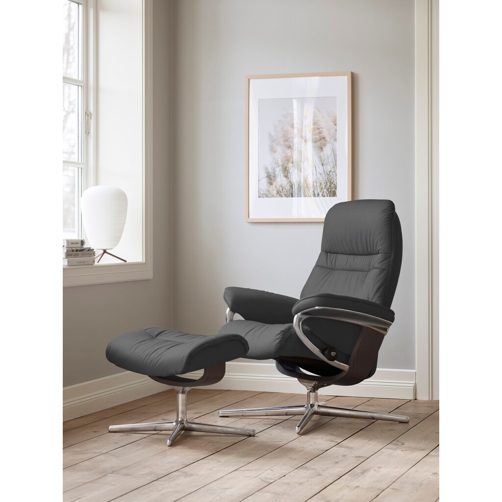 Stressless® Relaxsessel »Sunrise«, (Set, Relaxsessel mit Hocker)