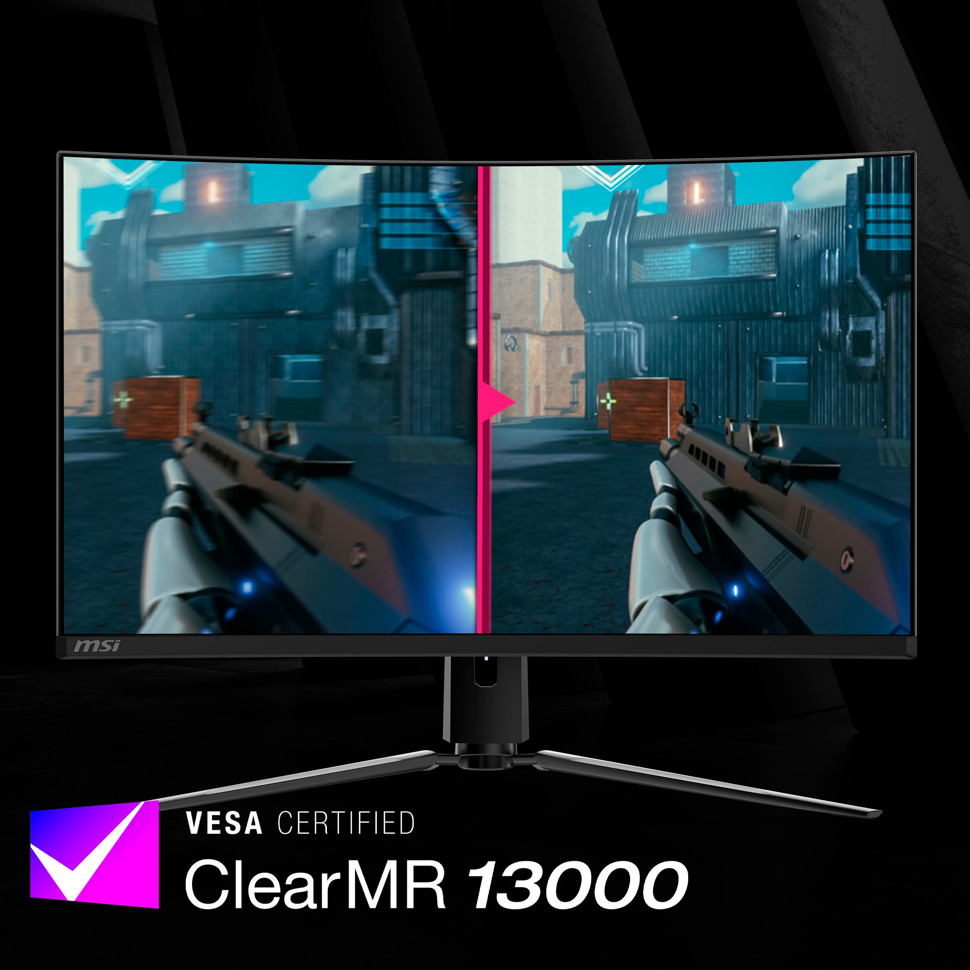 MSI Curved-Gaming-Monitor »MPG 321CURX QD-OLED«, 80 cm/32 Zoll, 3840 x 2160 px, 4K Ultra HD, 0,03 ms Reaktionszeit, 240 Hz