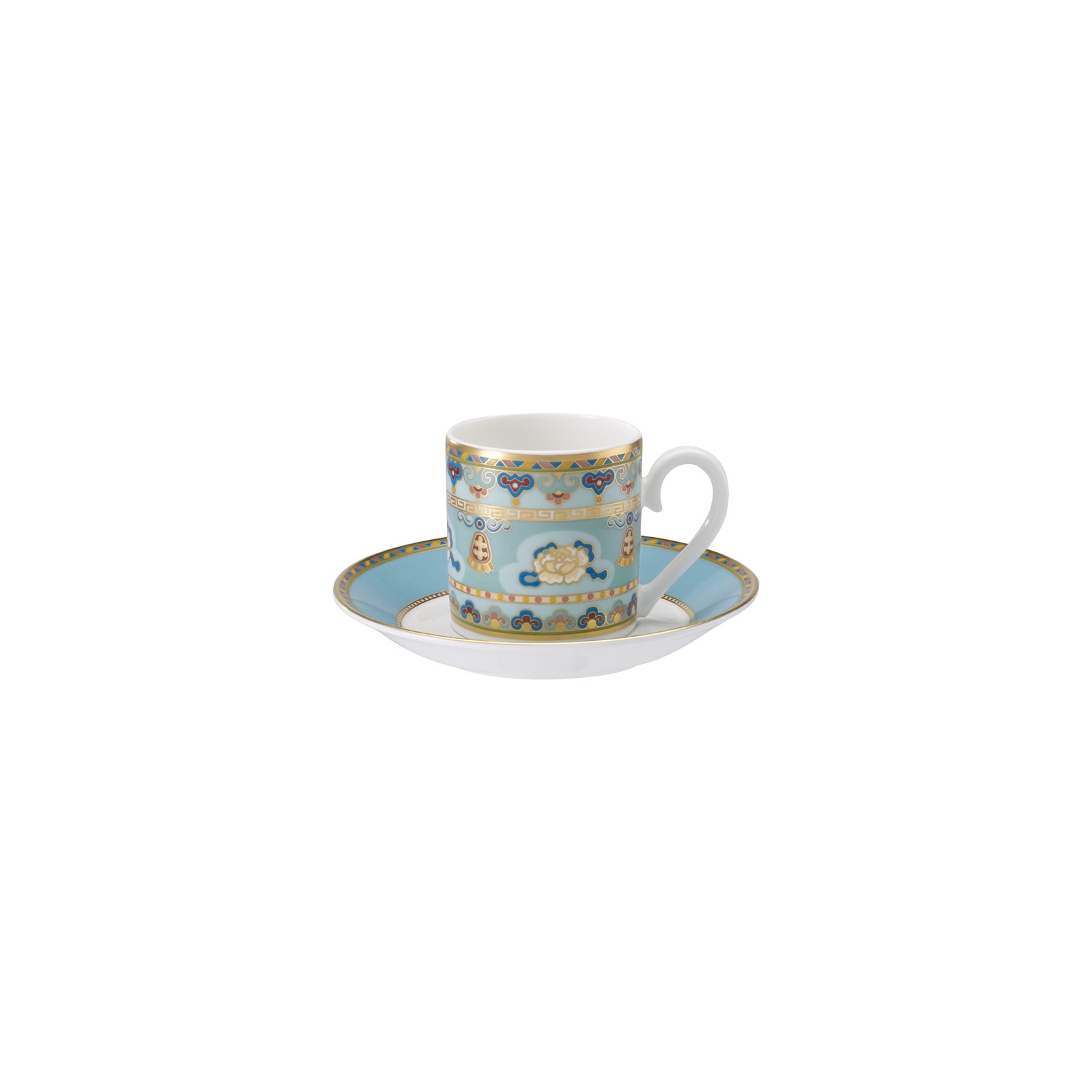 Villeroy & Boch Tasse »Espressotasse mit Untertasse Samarkand Aquamarin 50 günstig online kaufen